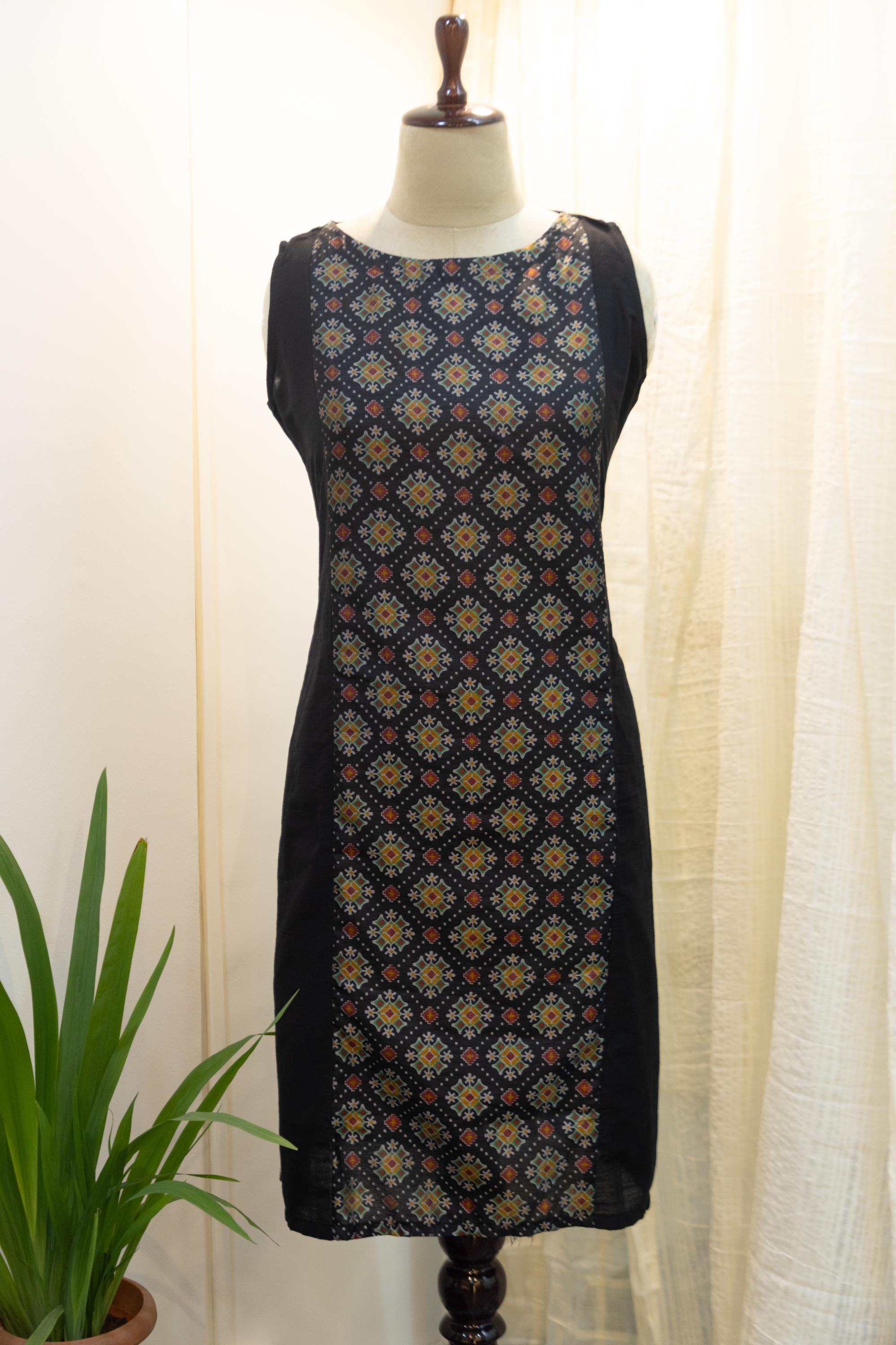 Cotton Silk Ready-to-Wear Kurta - Elegant Ethnic Design GAN-011