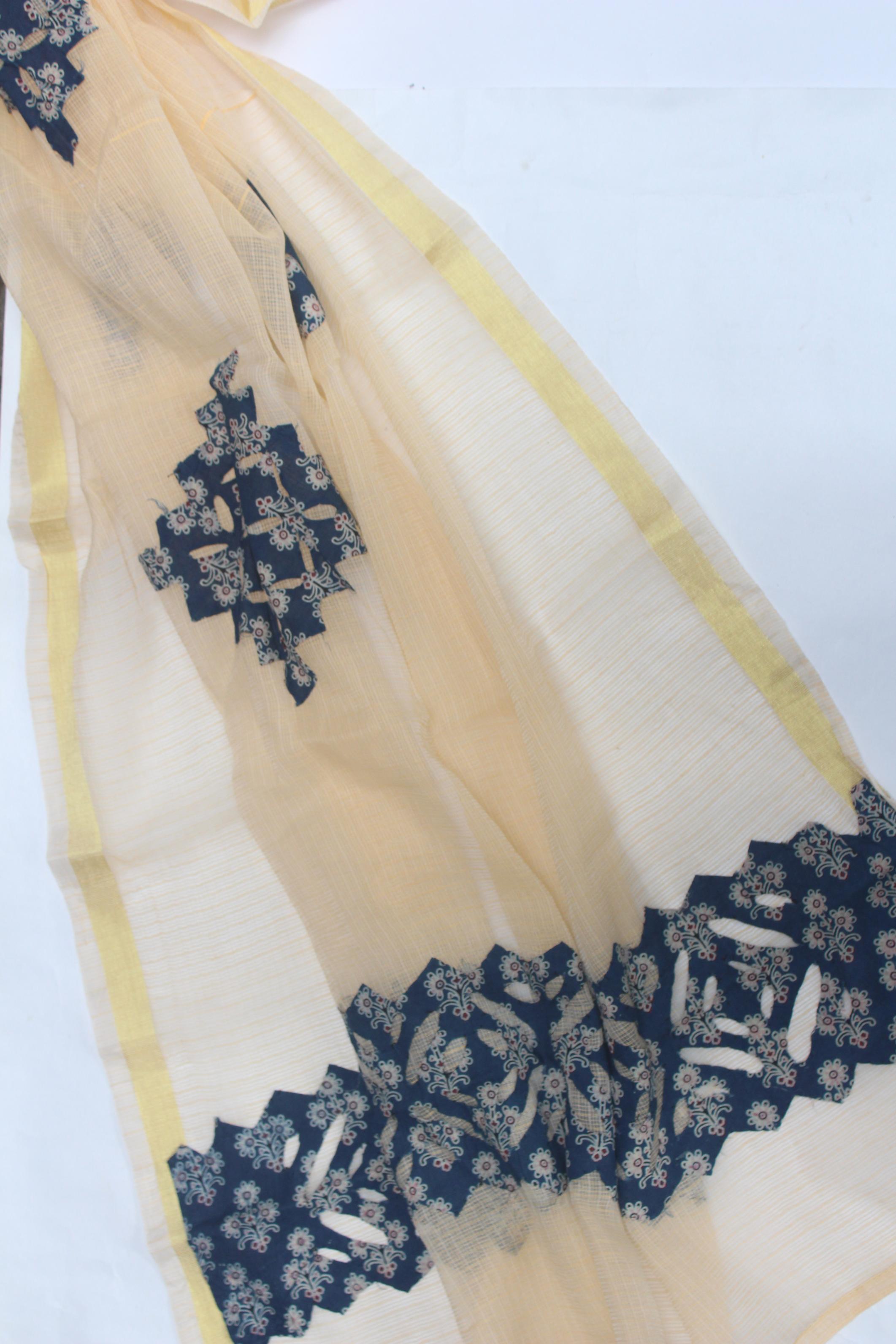 Mul Chanderi 2 Piece Unstitched Kurta & Dupatta Set – Traditional Weave-100