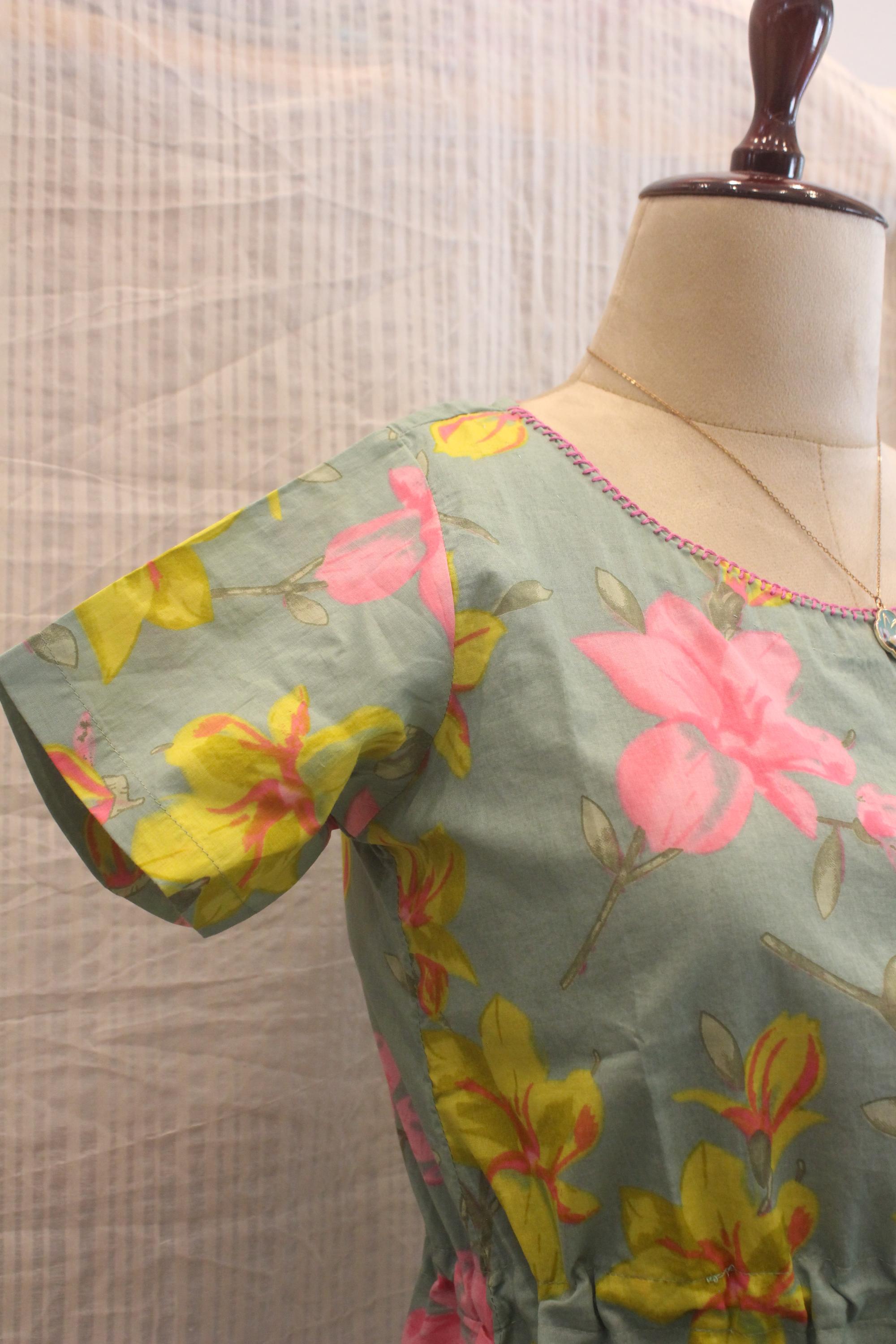 Cotton Ready-to-Wear Kurta - Elegant Ethnic Design RMK-26-026
