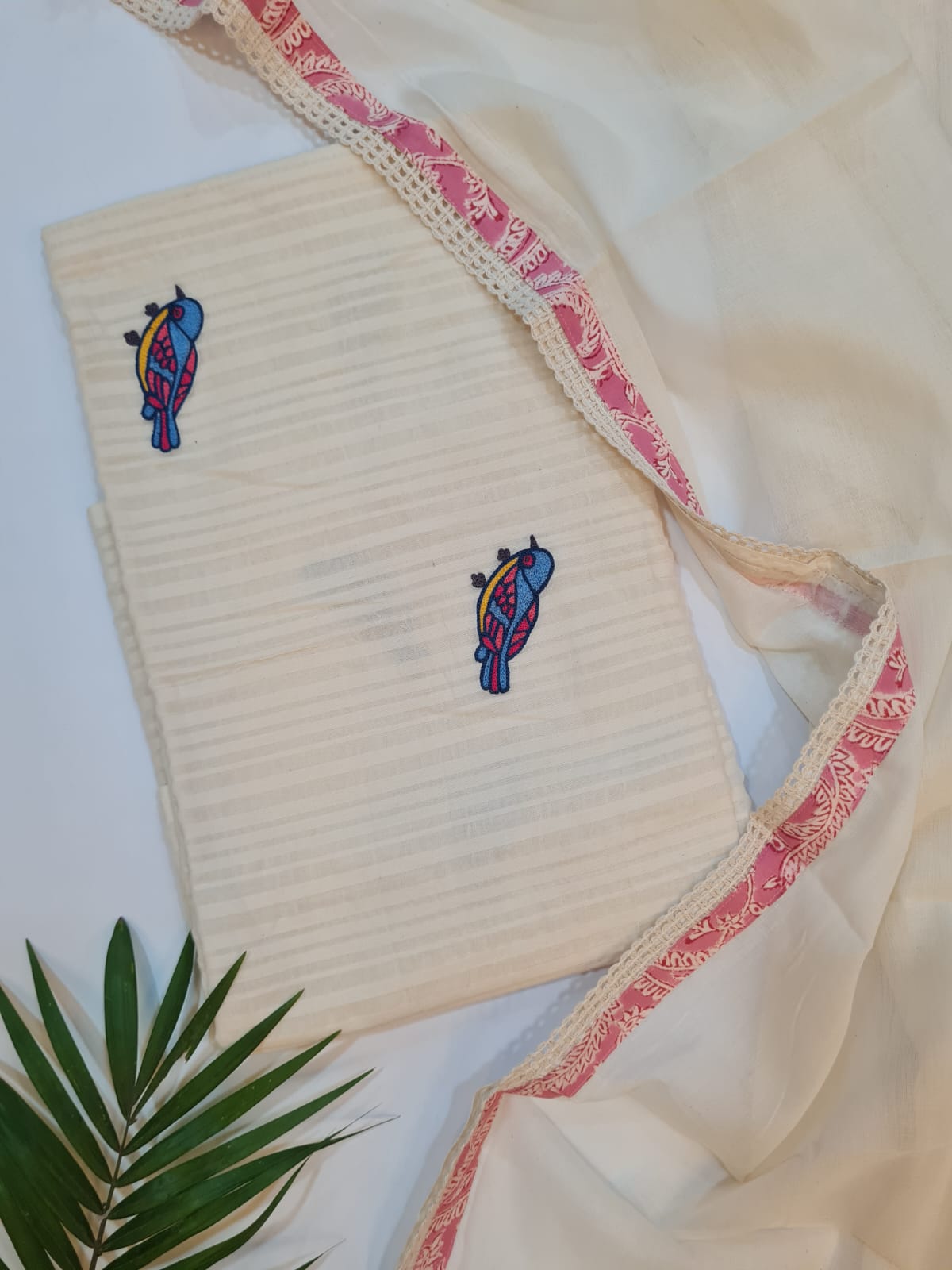 Embroidered Serene Set-31