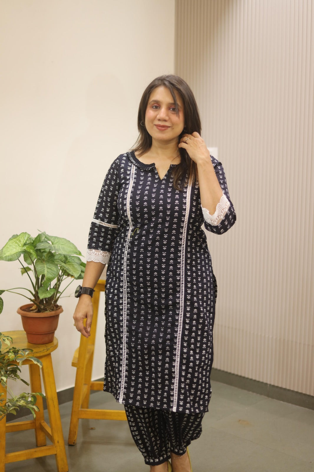 The evening elegance- Handcrafted Elegance in Monochrome