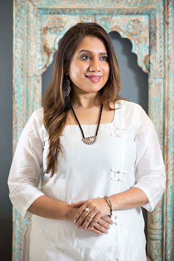 Classic White Chanderi