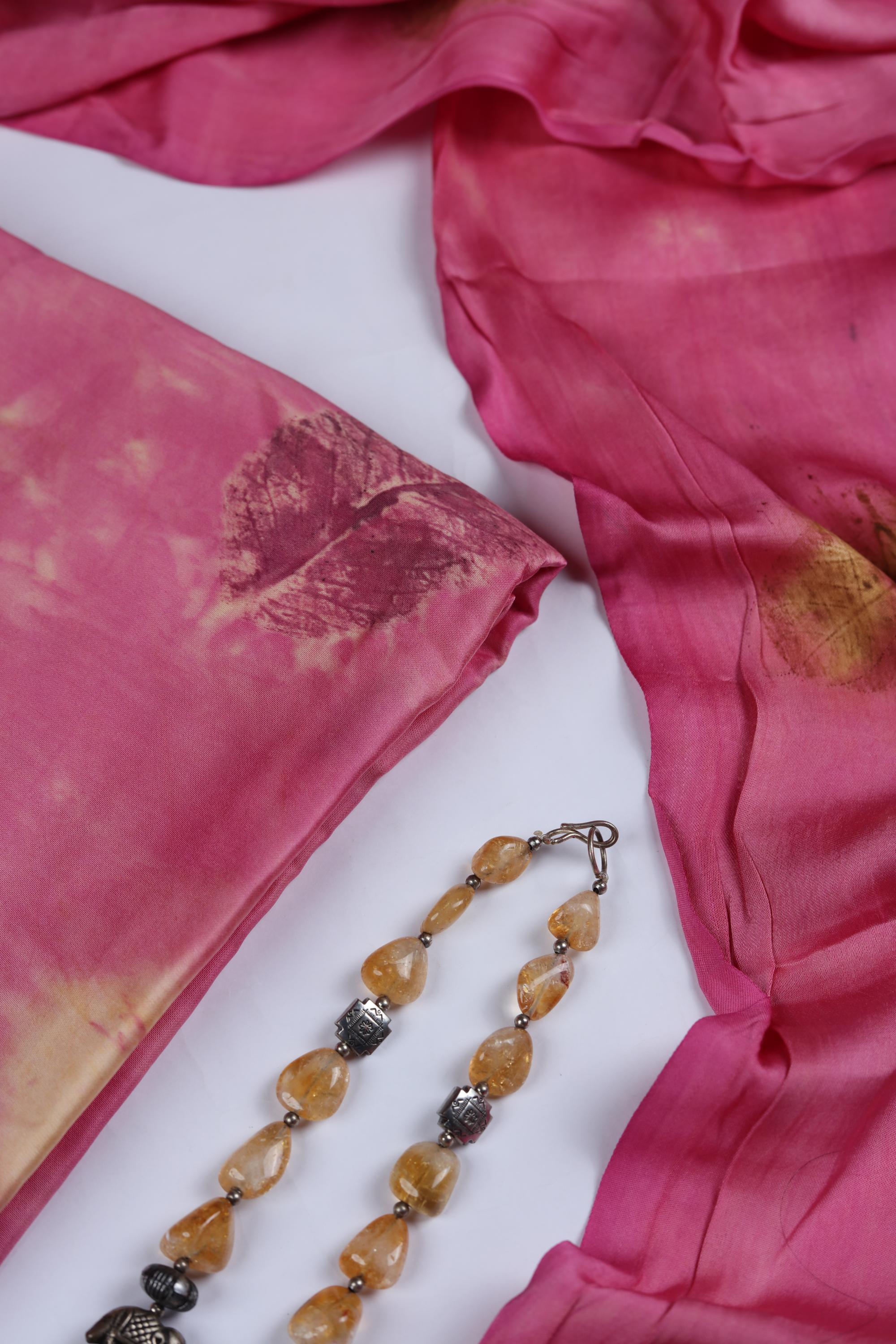 Premium Tussar Modal 2 Piece Unstitched Kurta & Dupatta Set Ð Traditional Weave