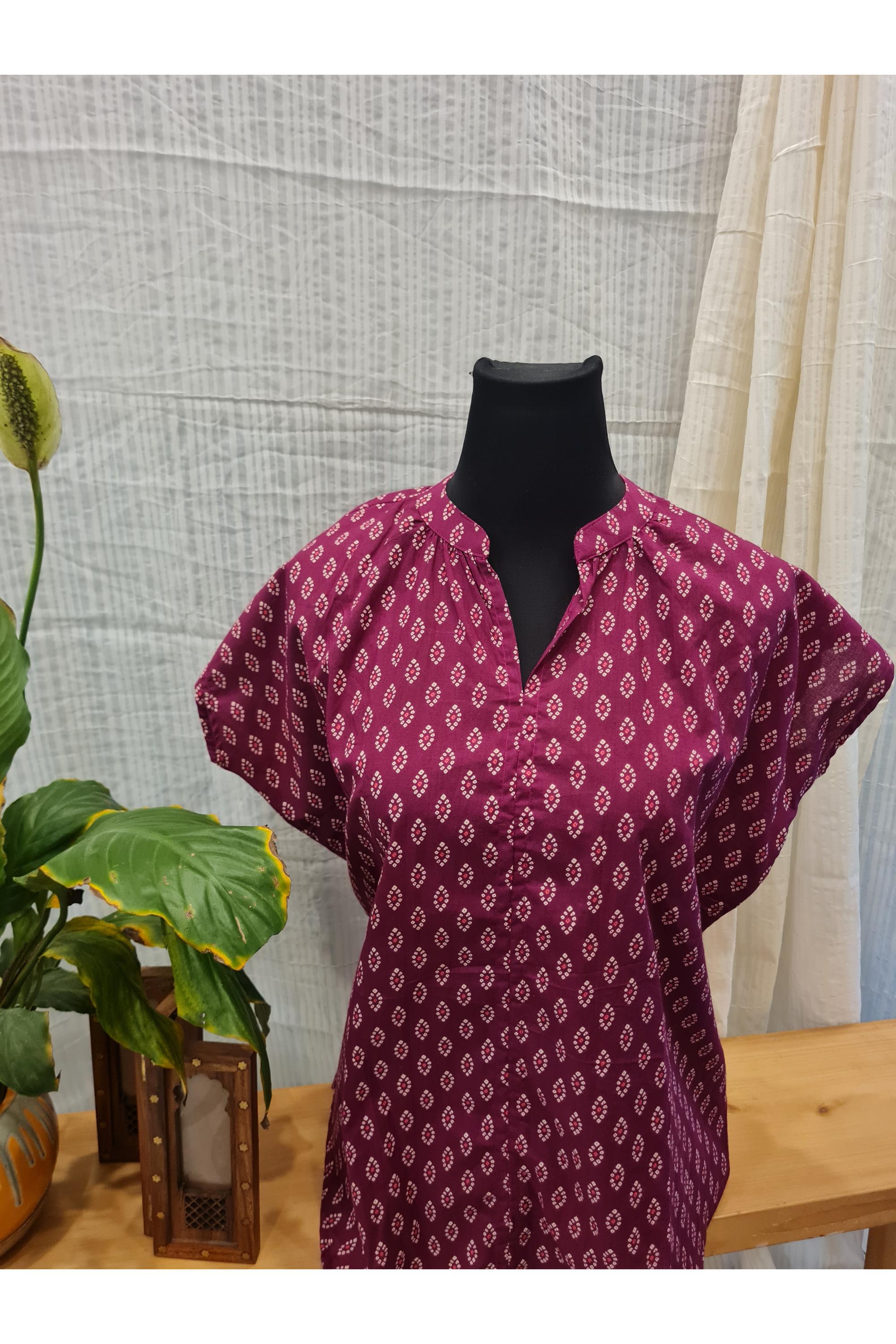 Cotton Ready-to-WearTunics - Elegant Design RMT-356