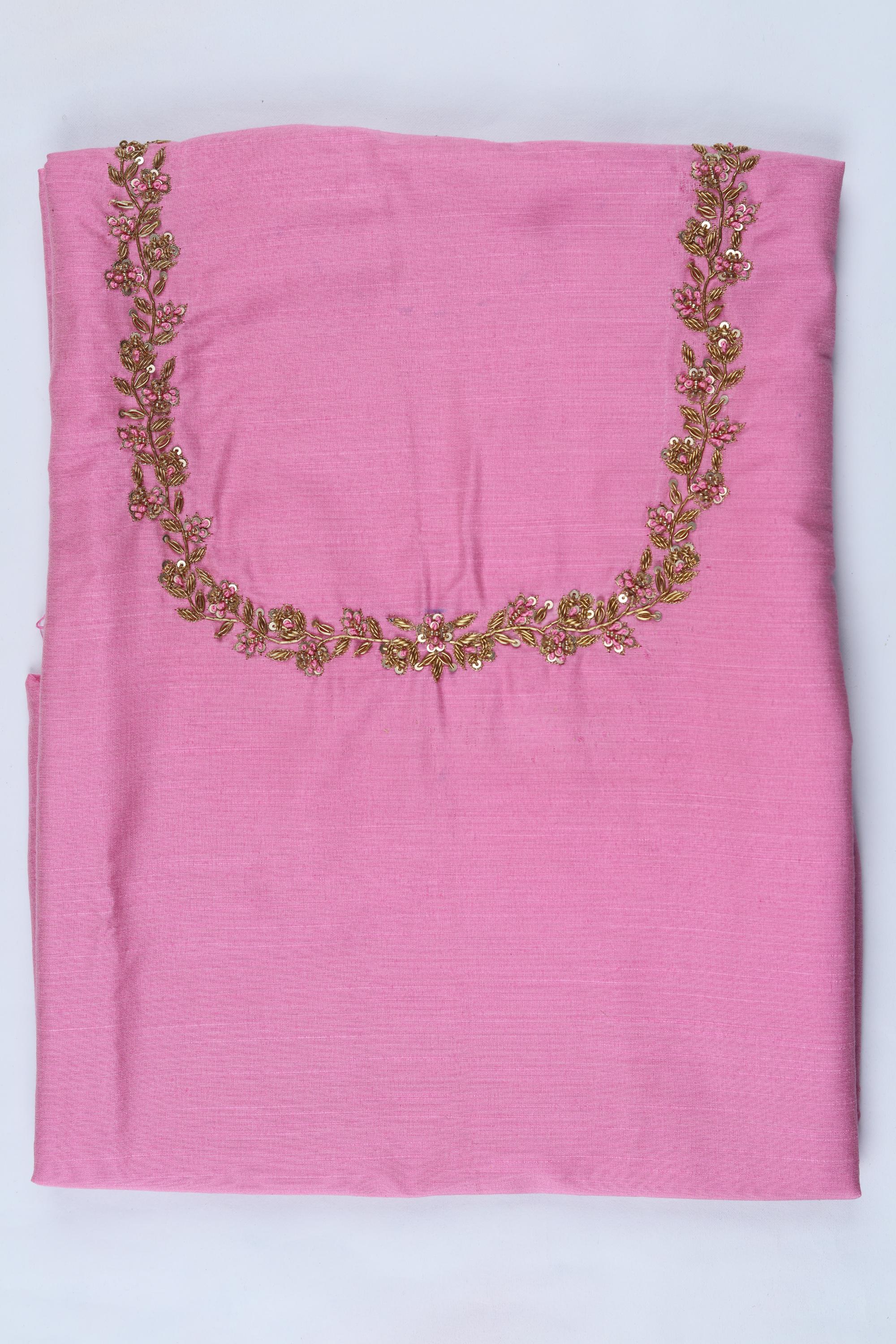 Cotton  Silk with Chanderi Set -02