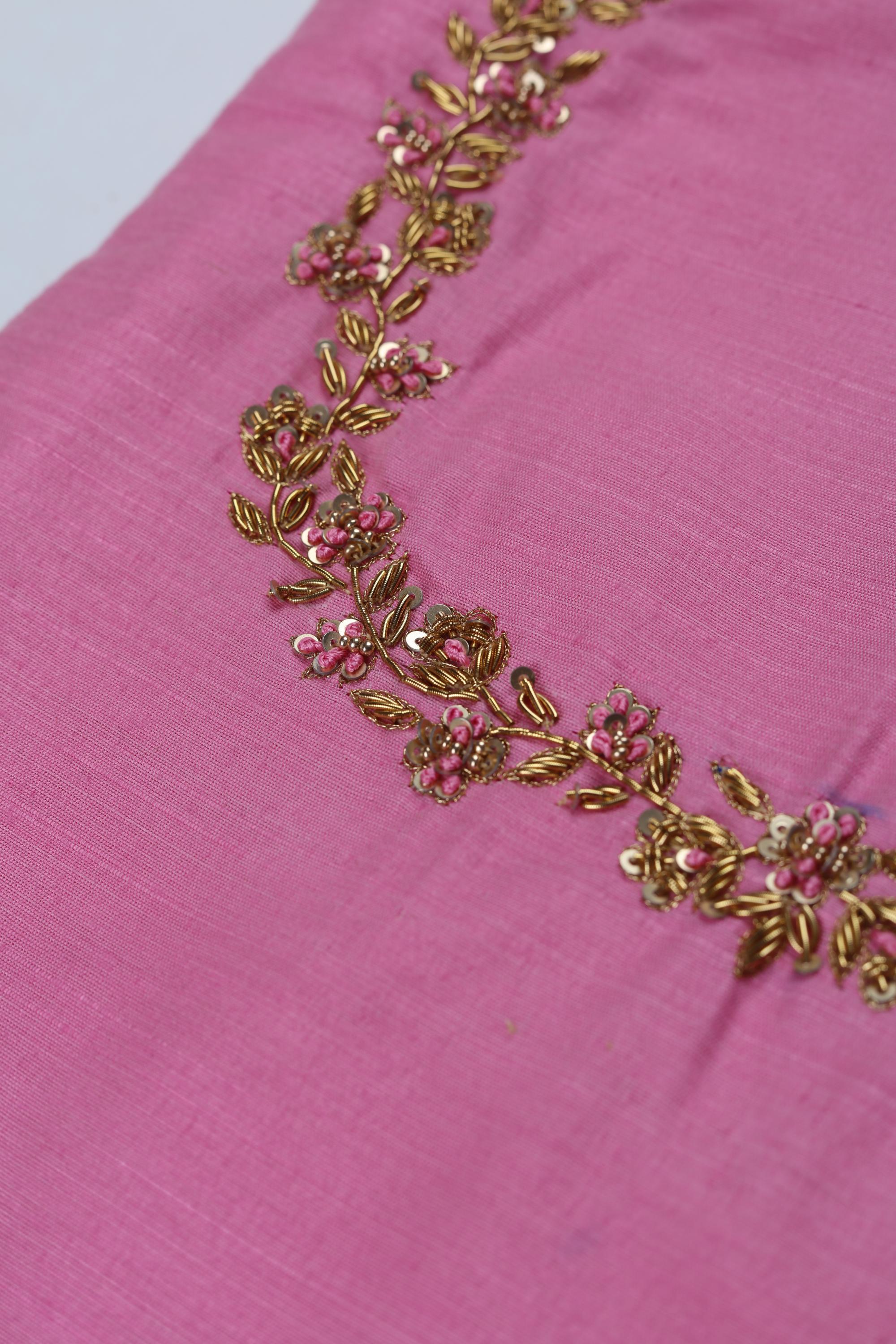 Cotton  Silk with Chanderi Set -02