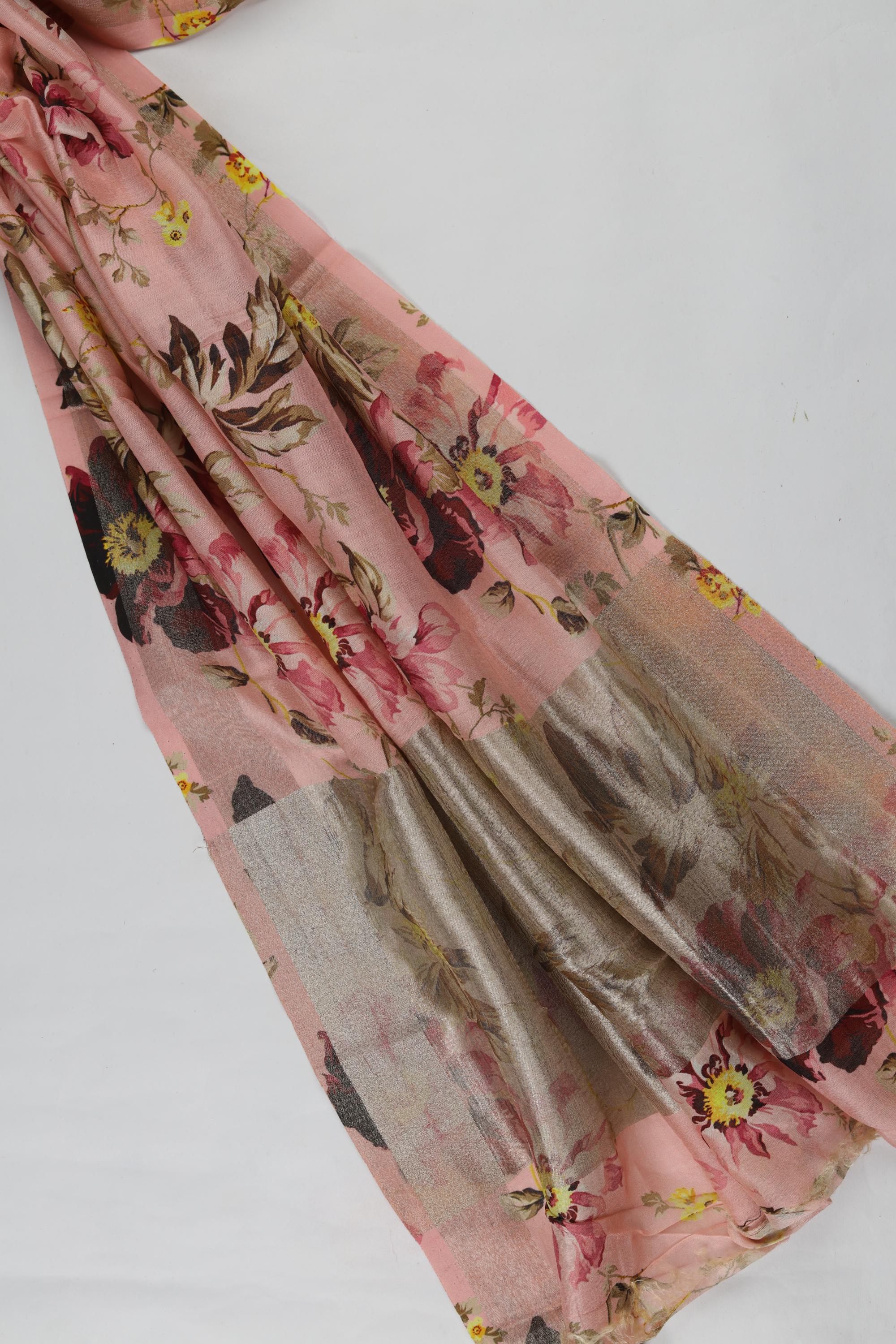 Cotton  Silk with Chanderi Set -05