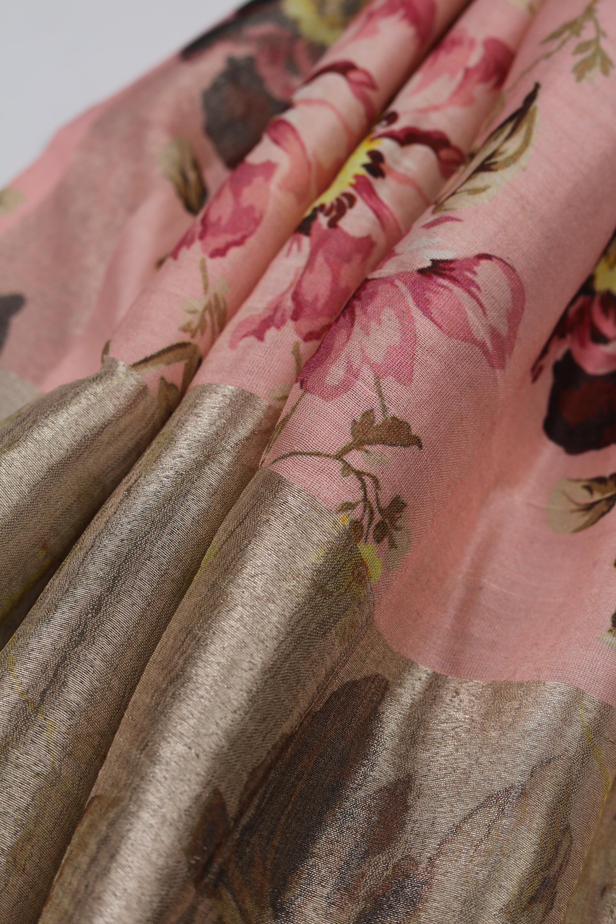 Cotton  Silk with Chanderi Set -05