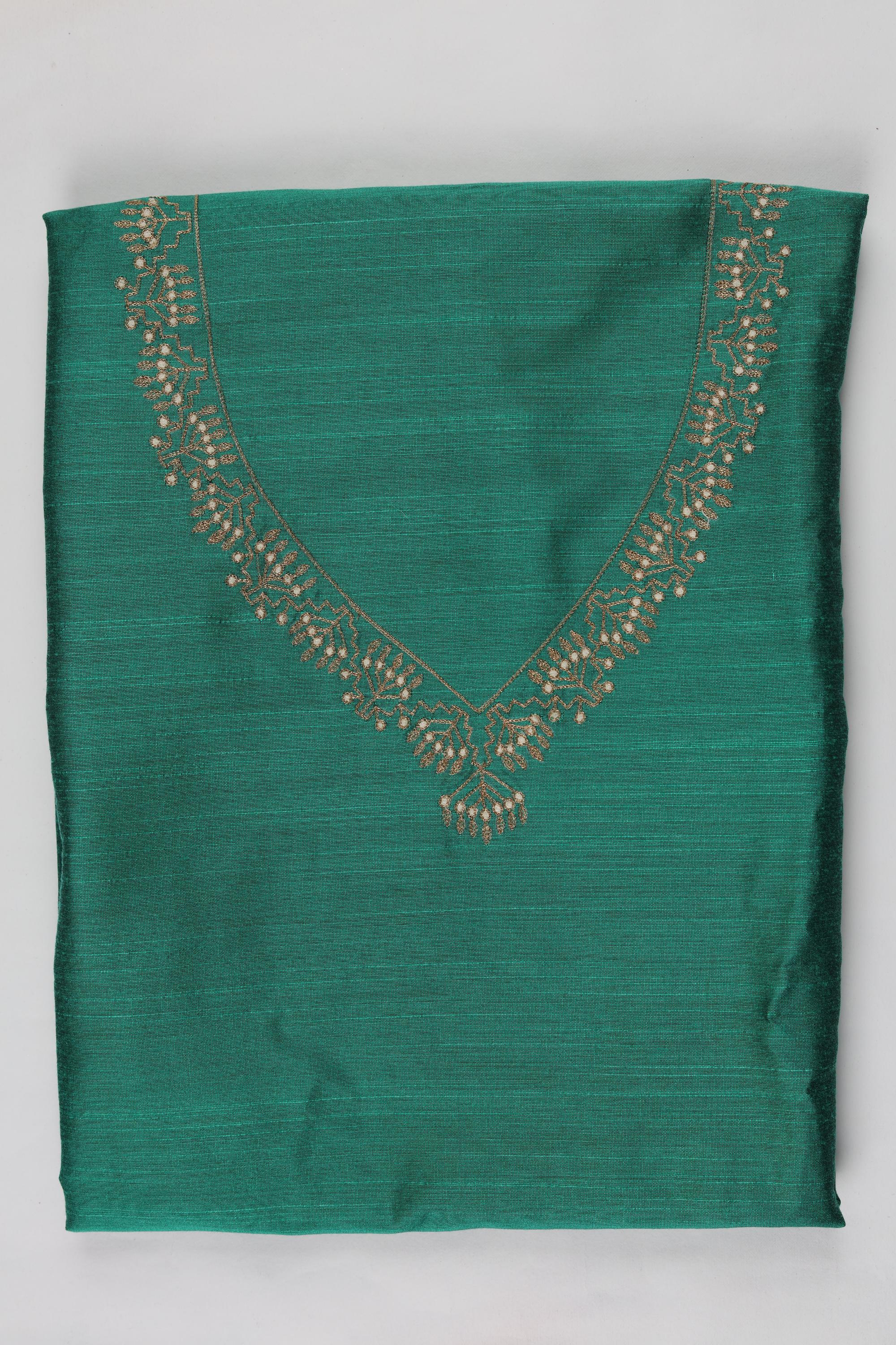 cotton silk With chanderi Dupatta Set -22