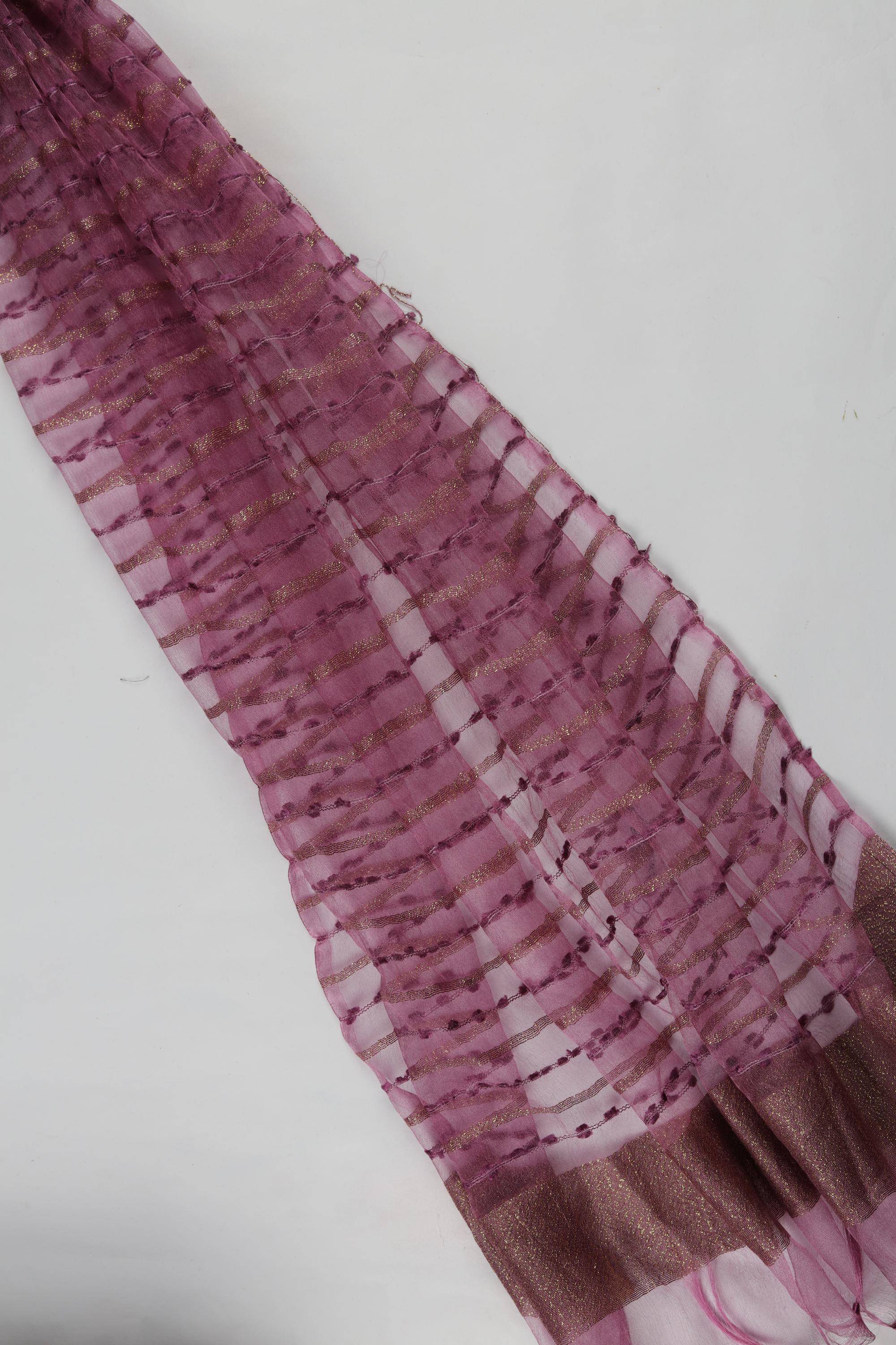 Cotton  Silk with  Organza Set -07