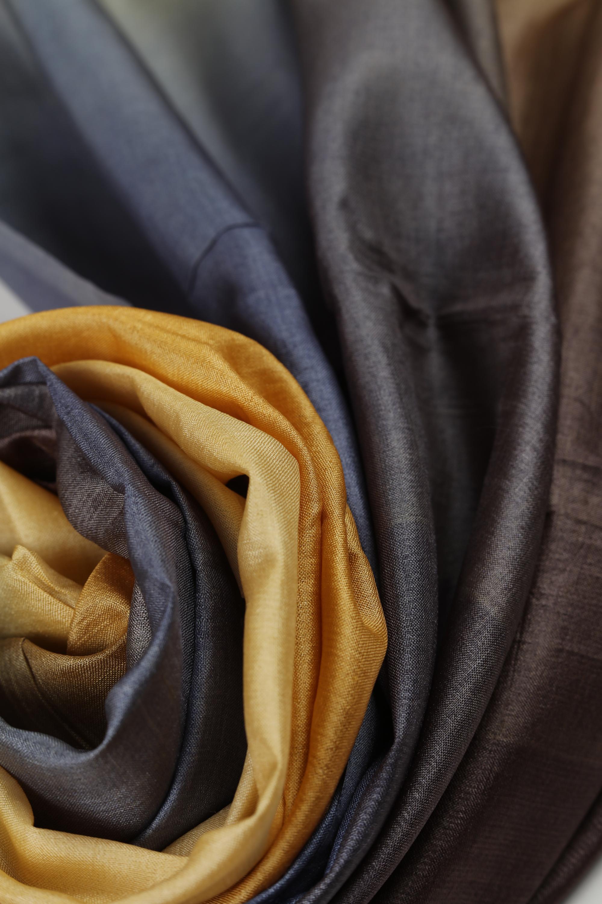 Cotton  Silk with  Tusser Set -08