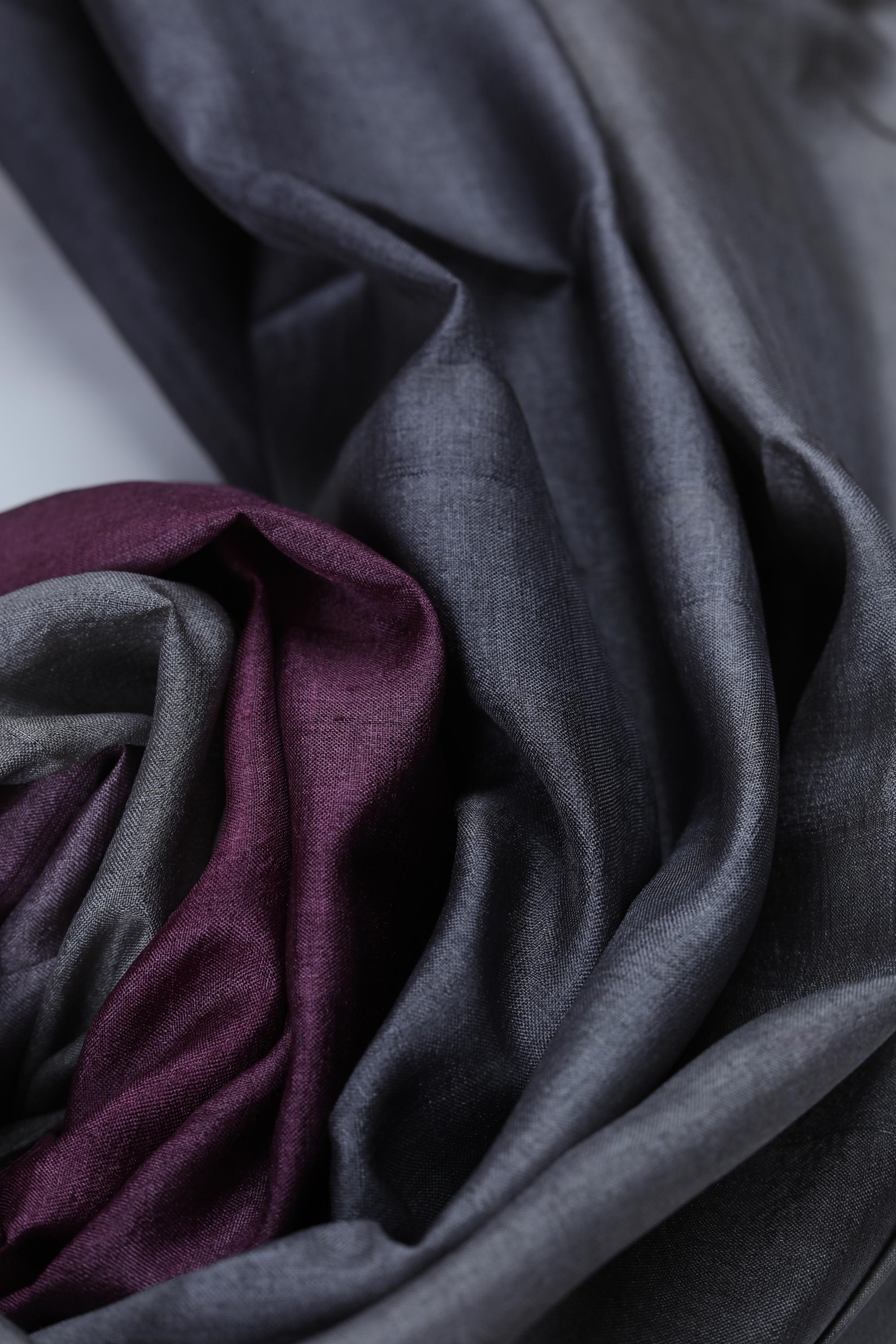 Mul Chanderi with tusser shaded Dupatta Set -11