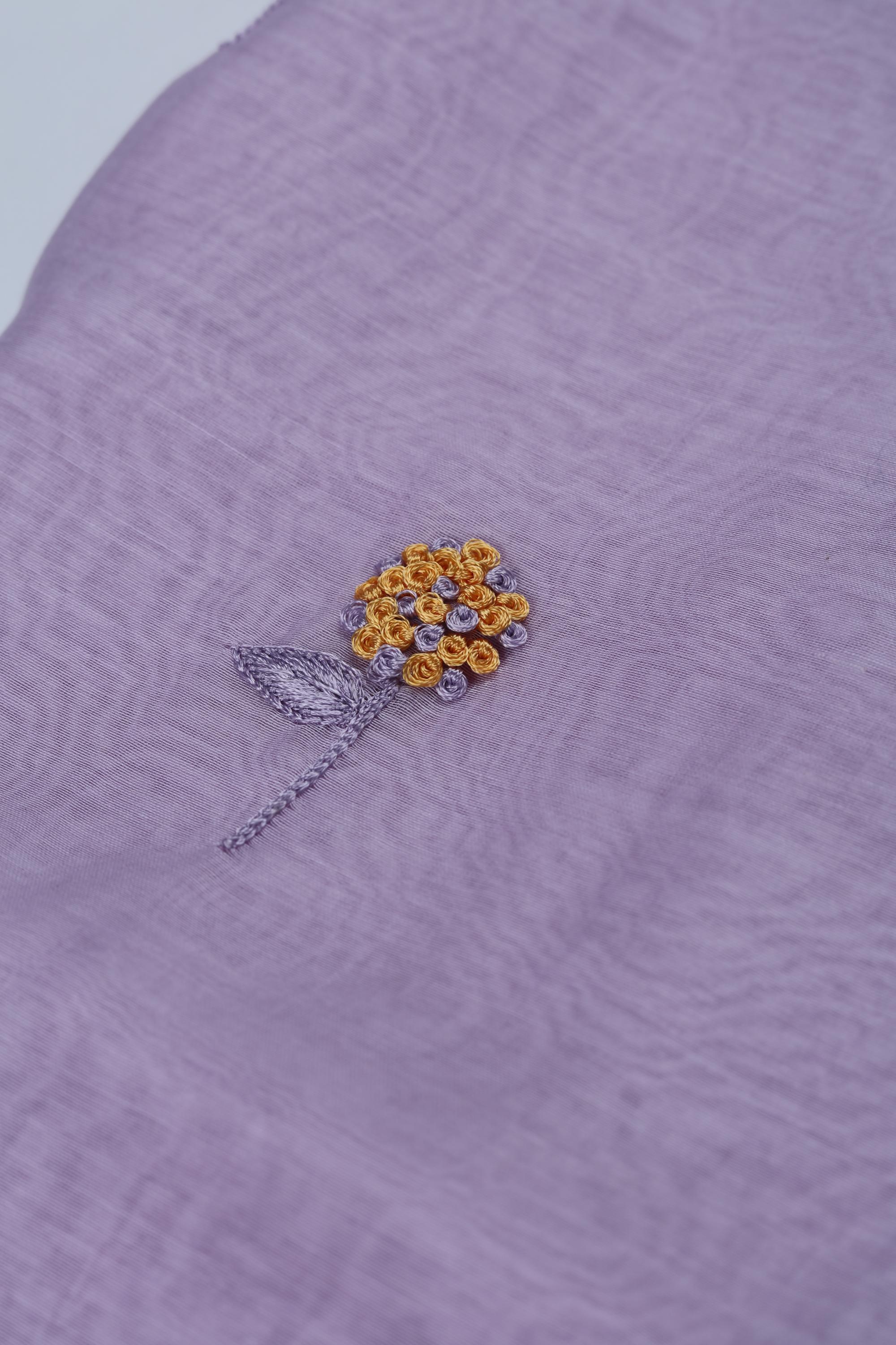 Mul Chanderi With Shiffon Dupatta Set -19