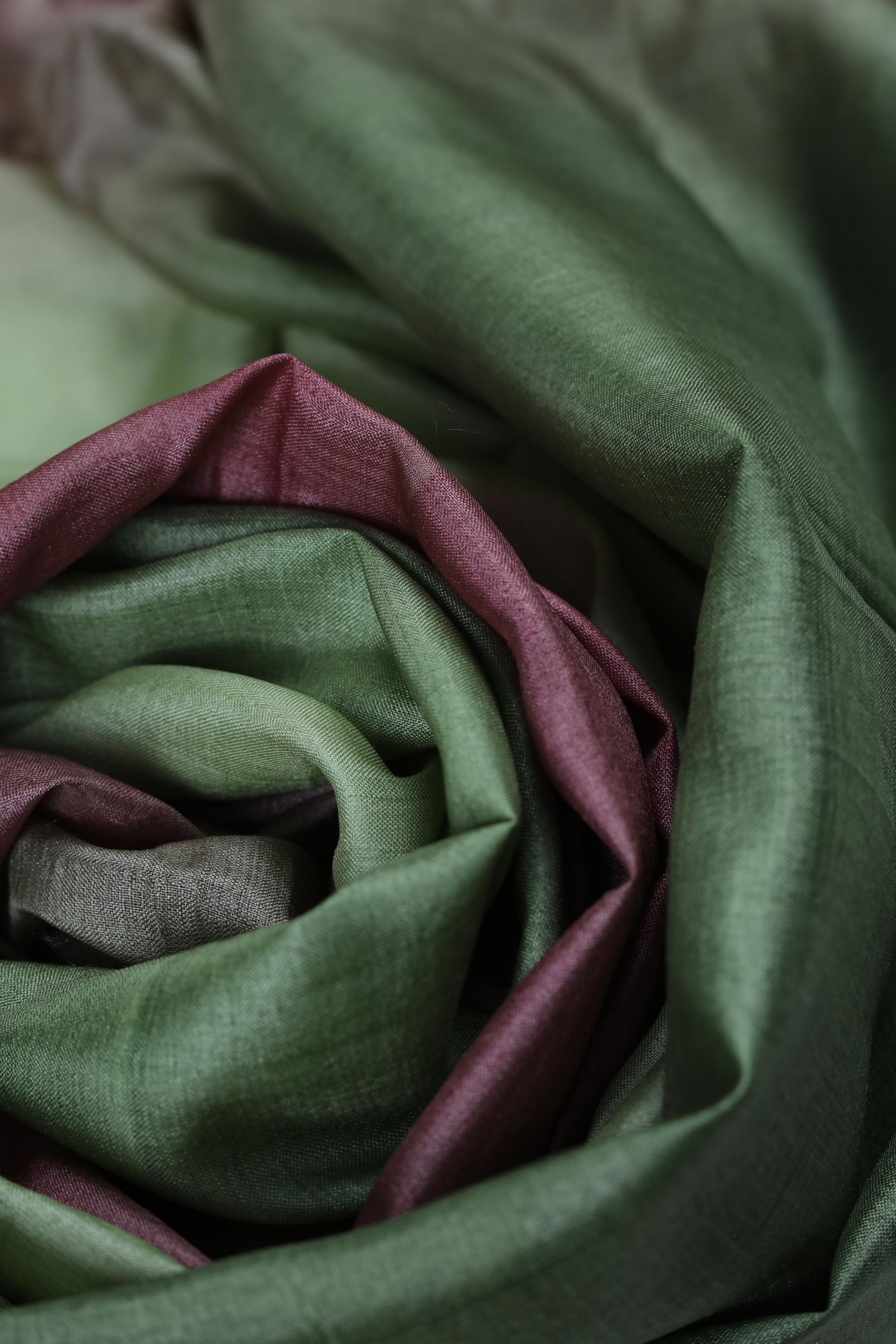 Mul Chanderi With Shiffon Dupatta Set -20