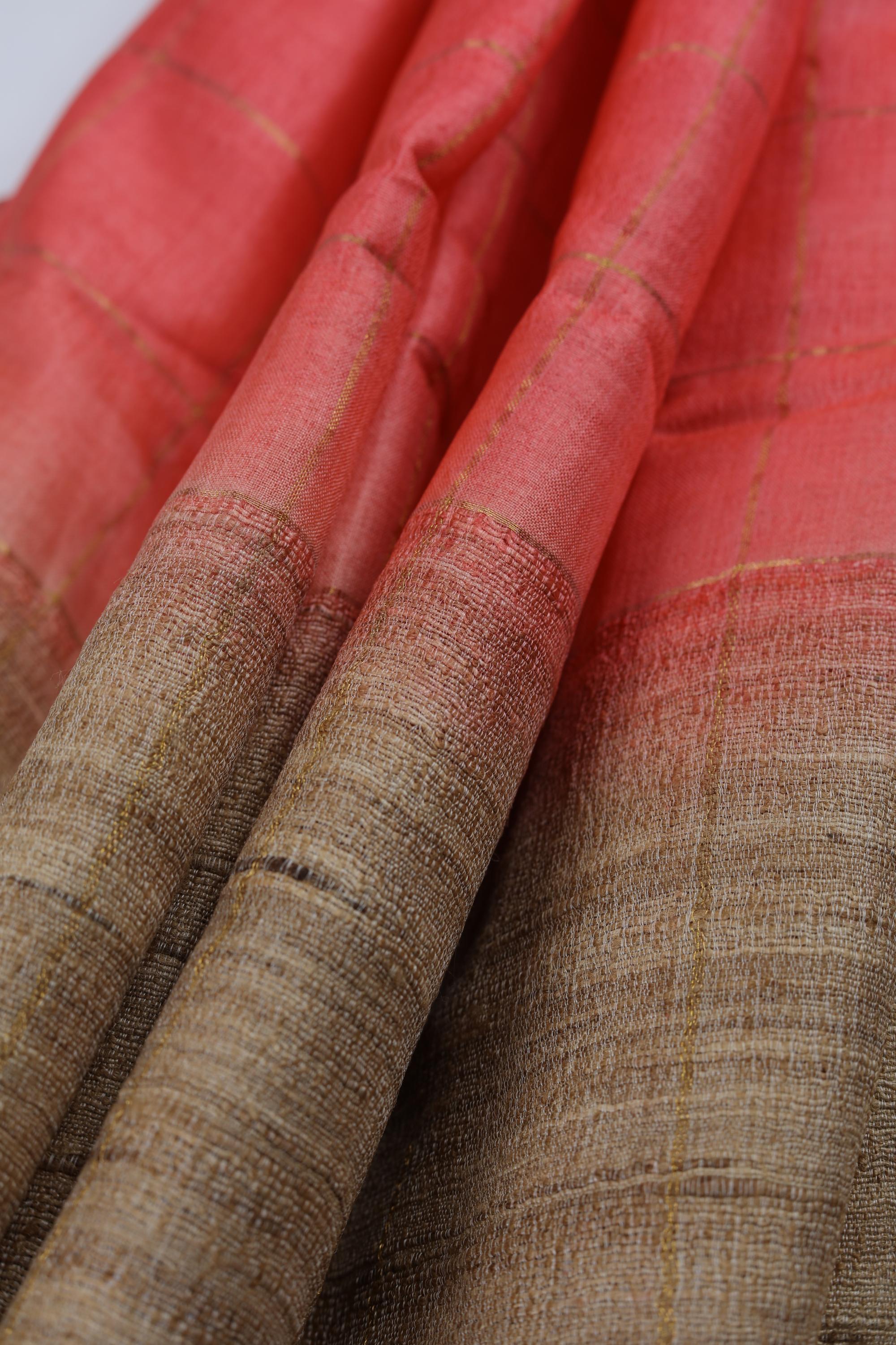 Mul Chanderi With Shiffon Dupatta Set -21