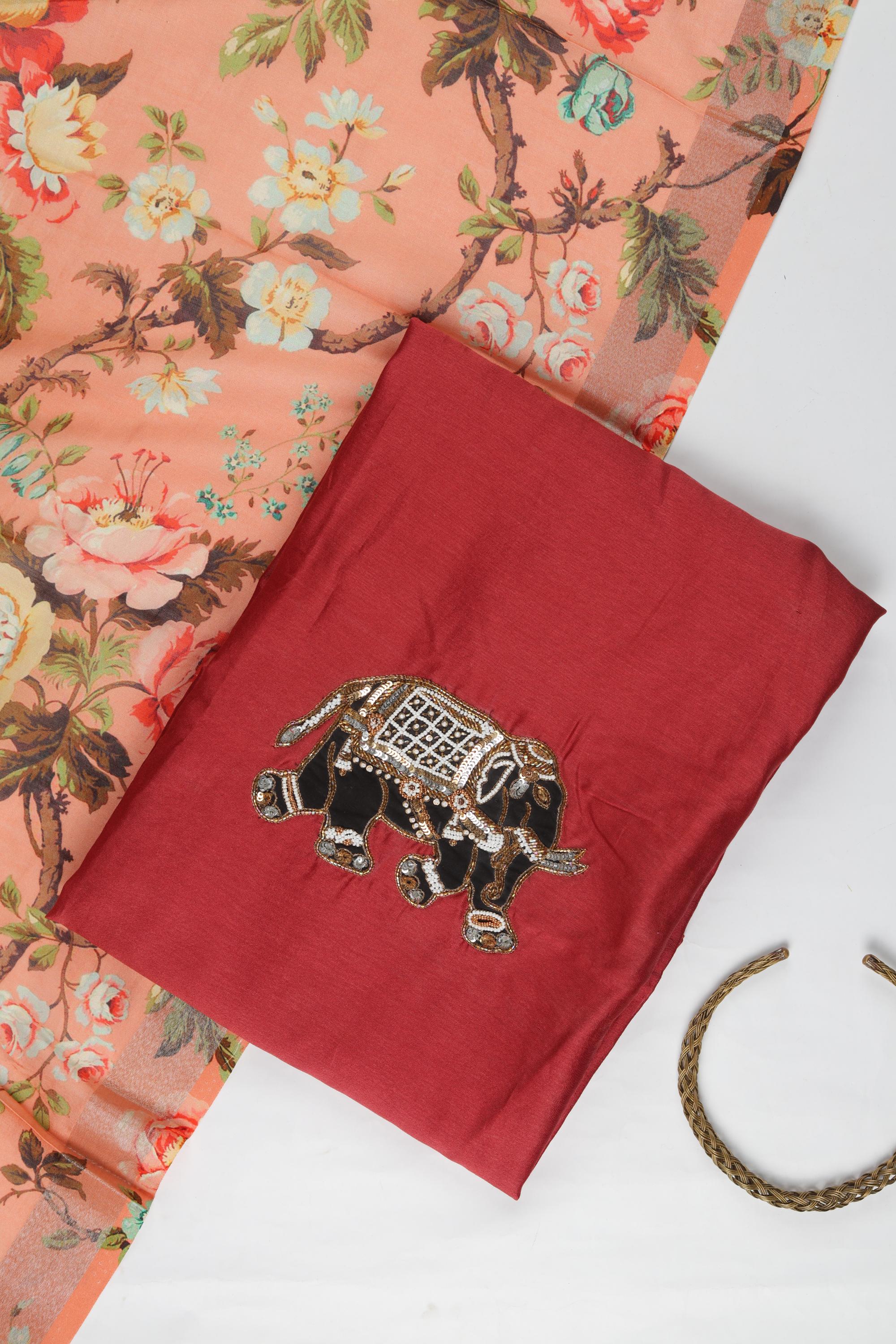 Mul Chanderi  Set -40