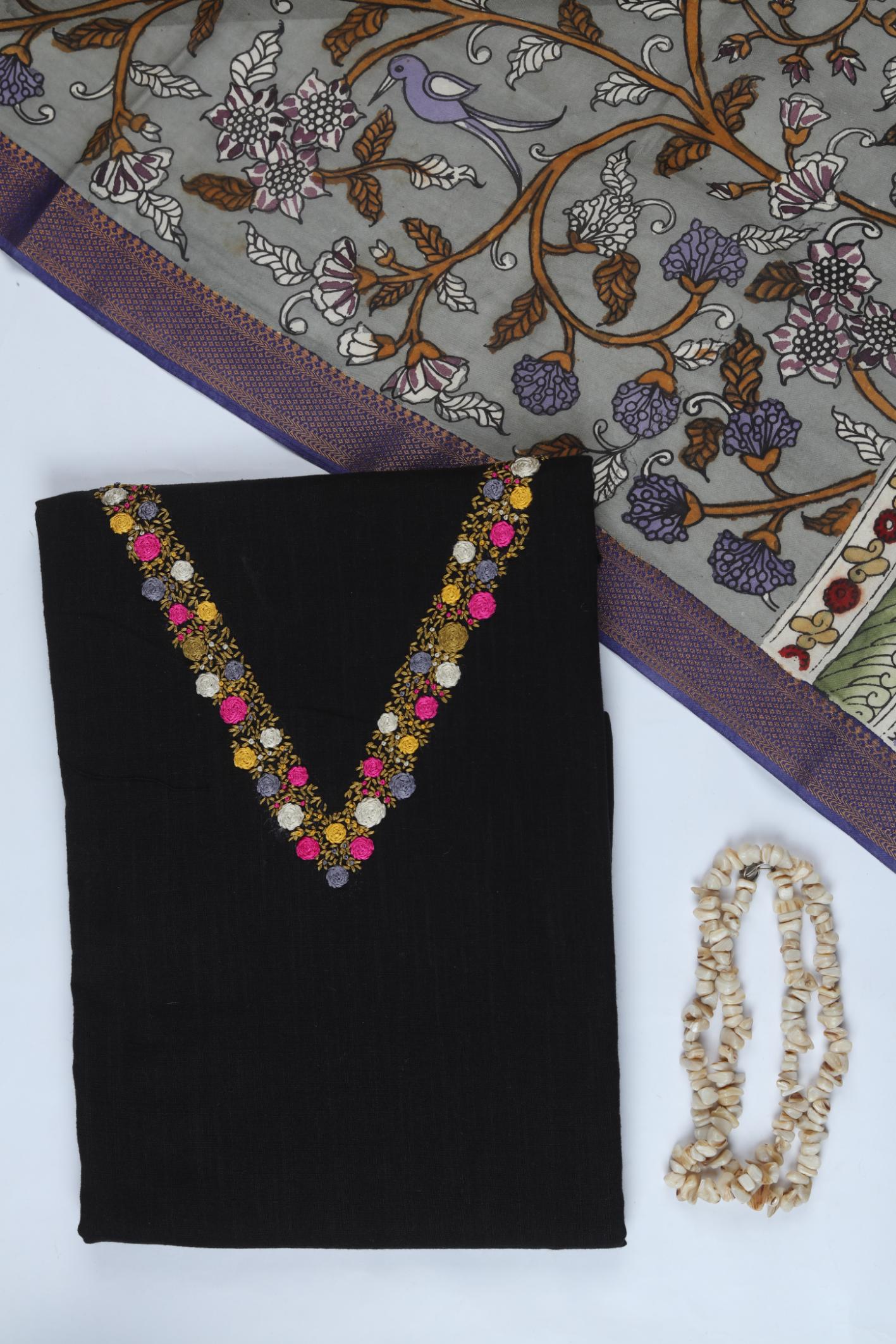 Cotton  Embroidered Set