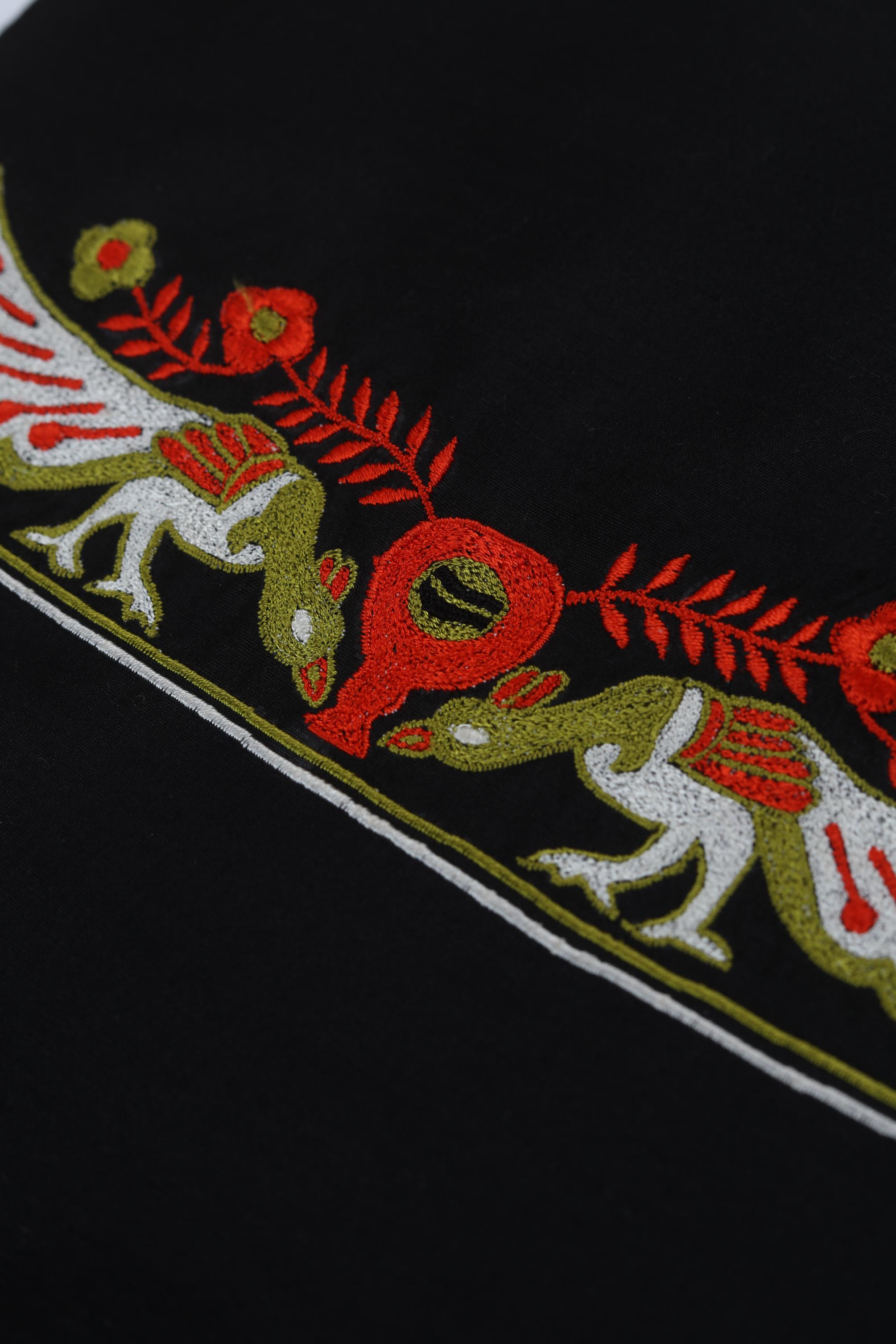 Cotton Silk Embroidered Set