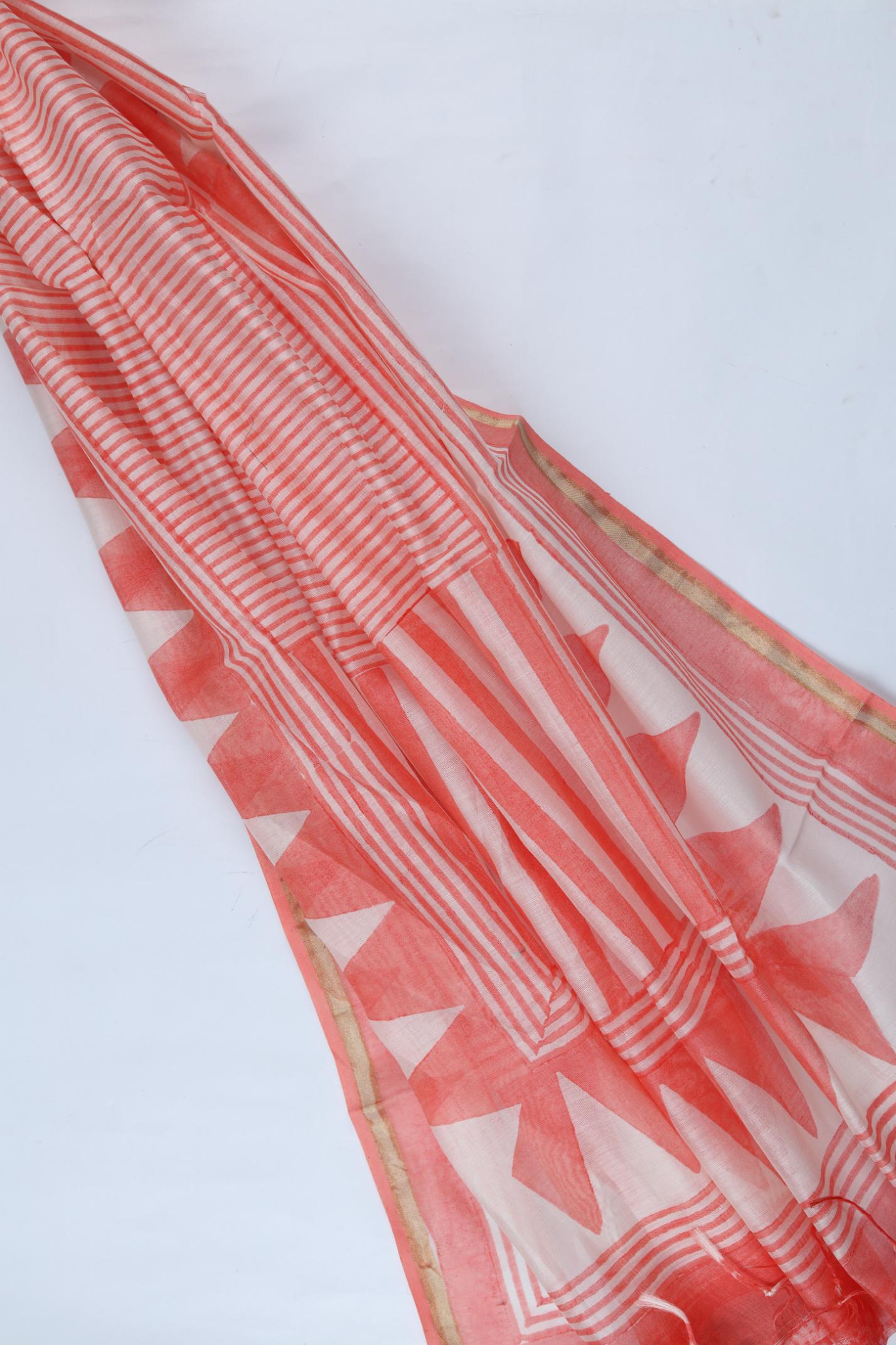 Cotton Silk Embroidered Set