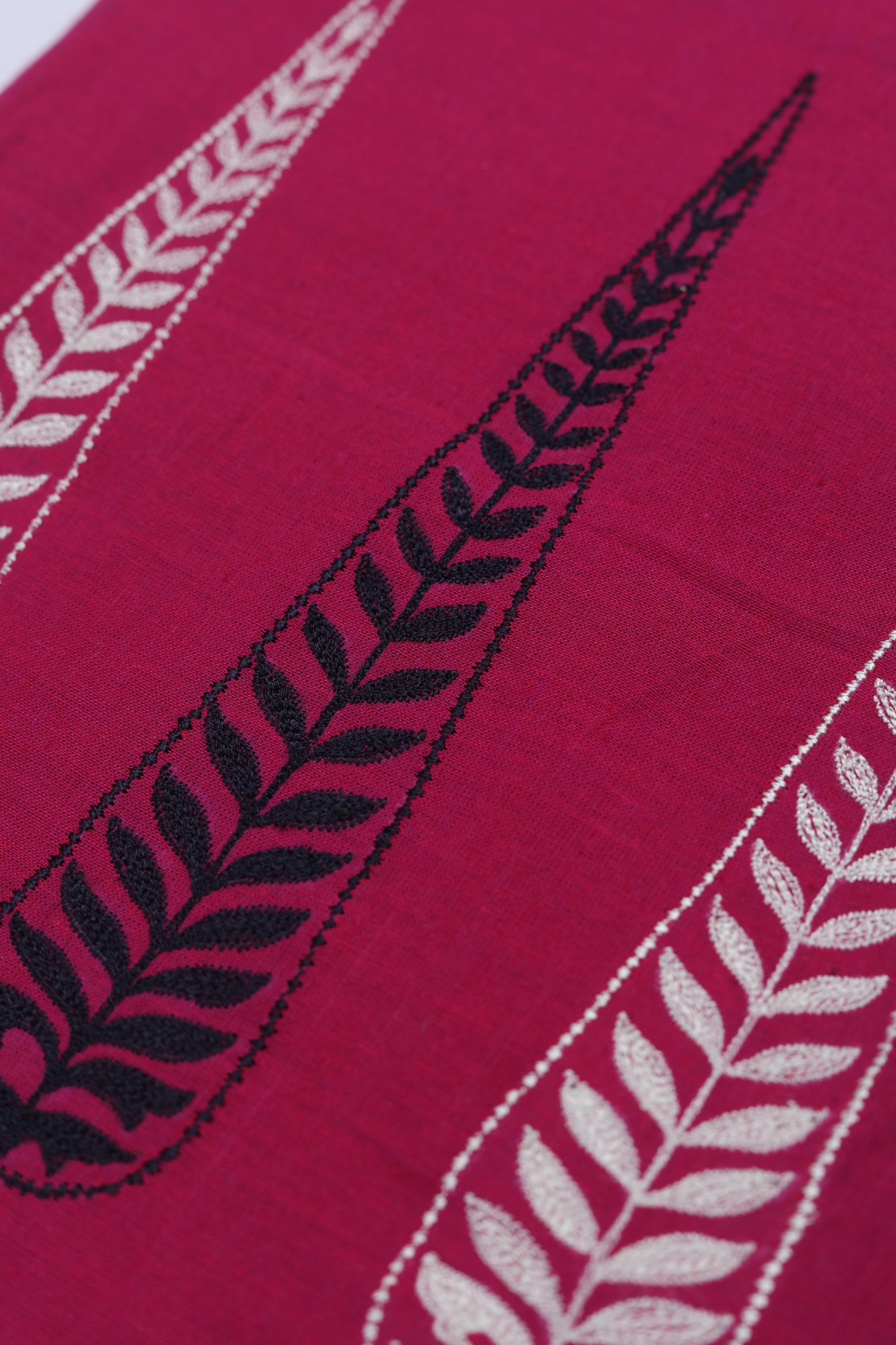 Cotton 2 Piece Unstitched Kurta & Bttom Set – Traditional Design-005