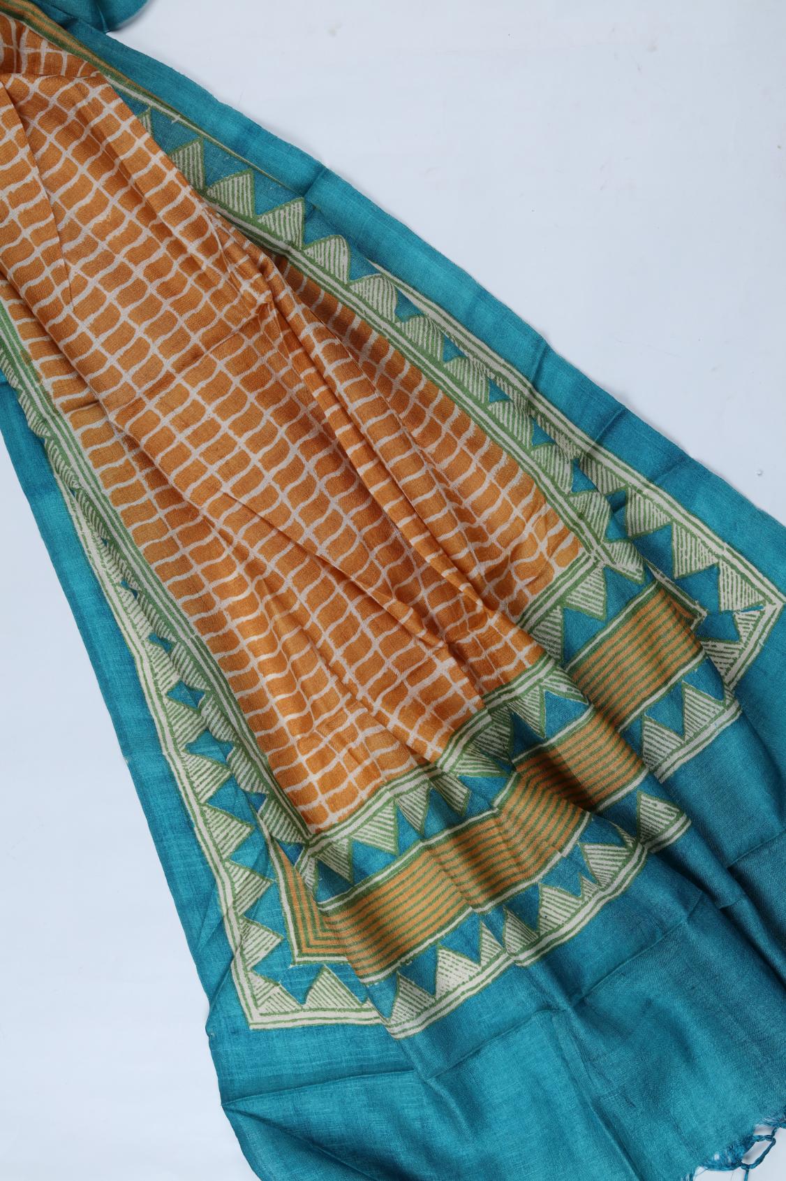 Chanderi  Embroidered Set