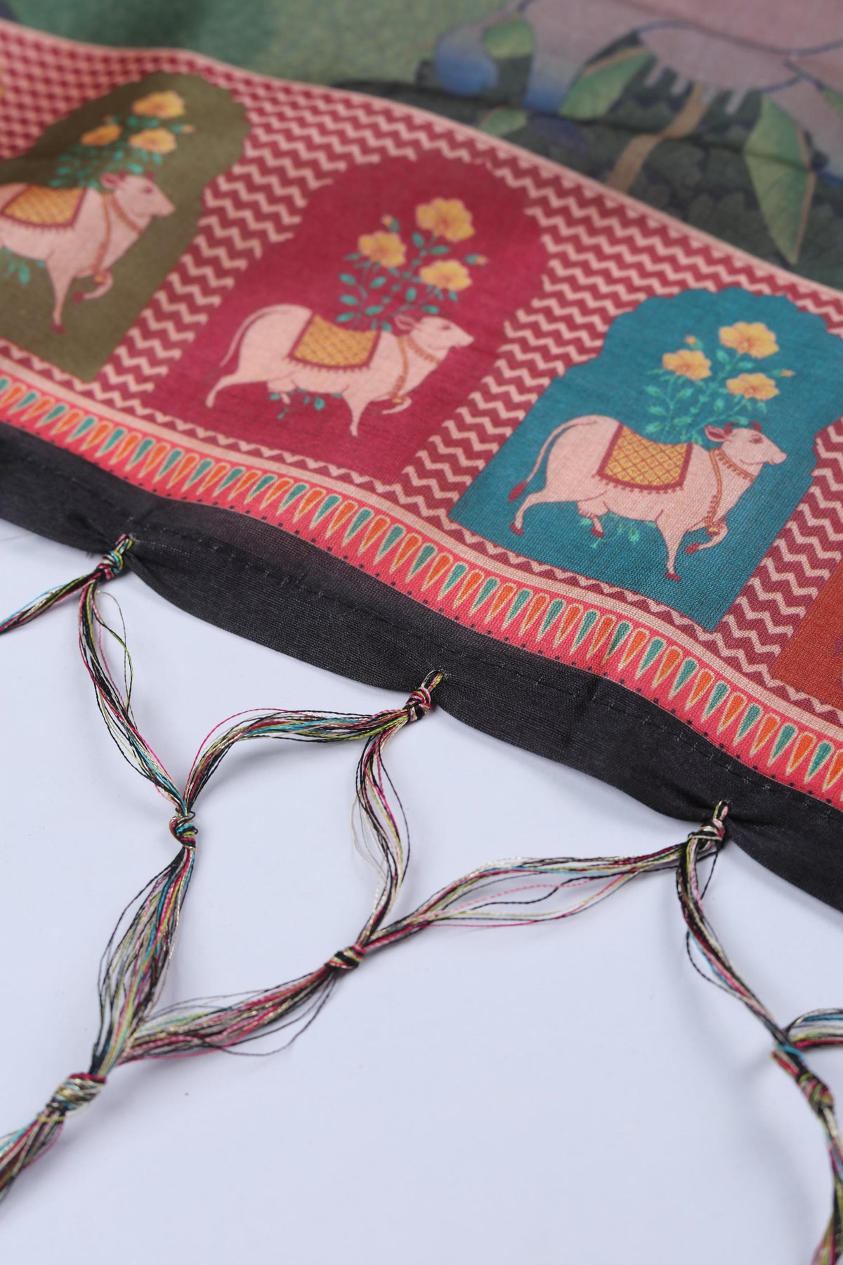 Cotton Silk 3 Piece Unstitched Set -161