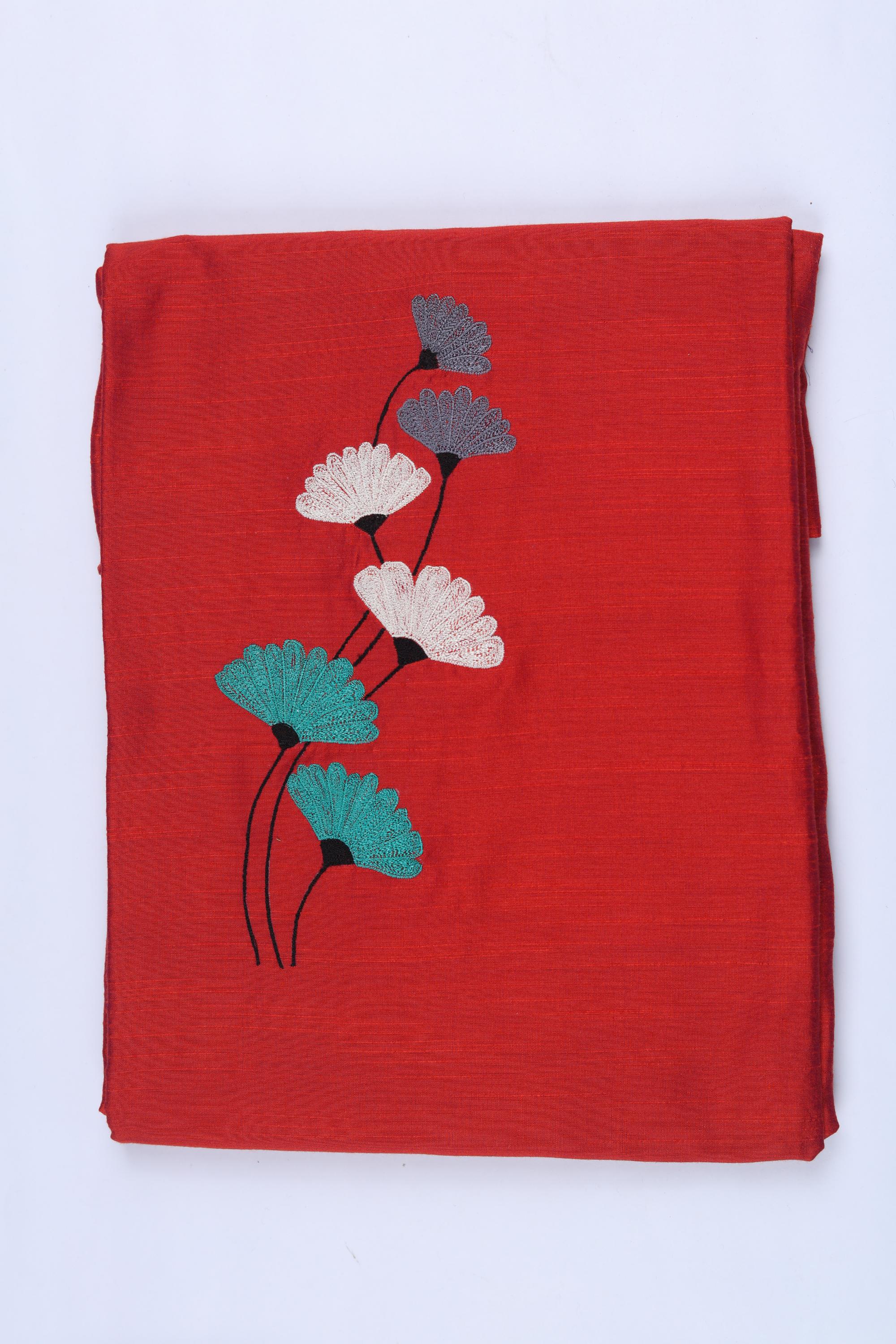 Cotton Silk 3 Piece Unstitched Set -170