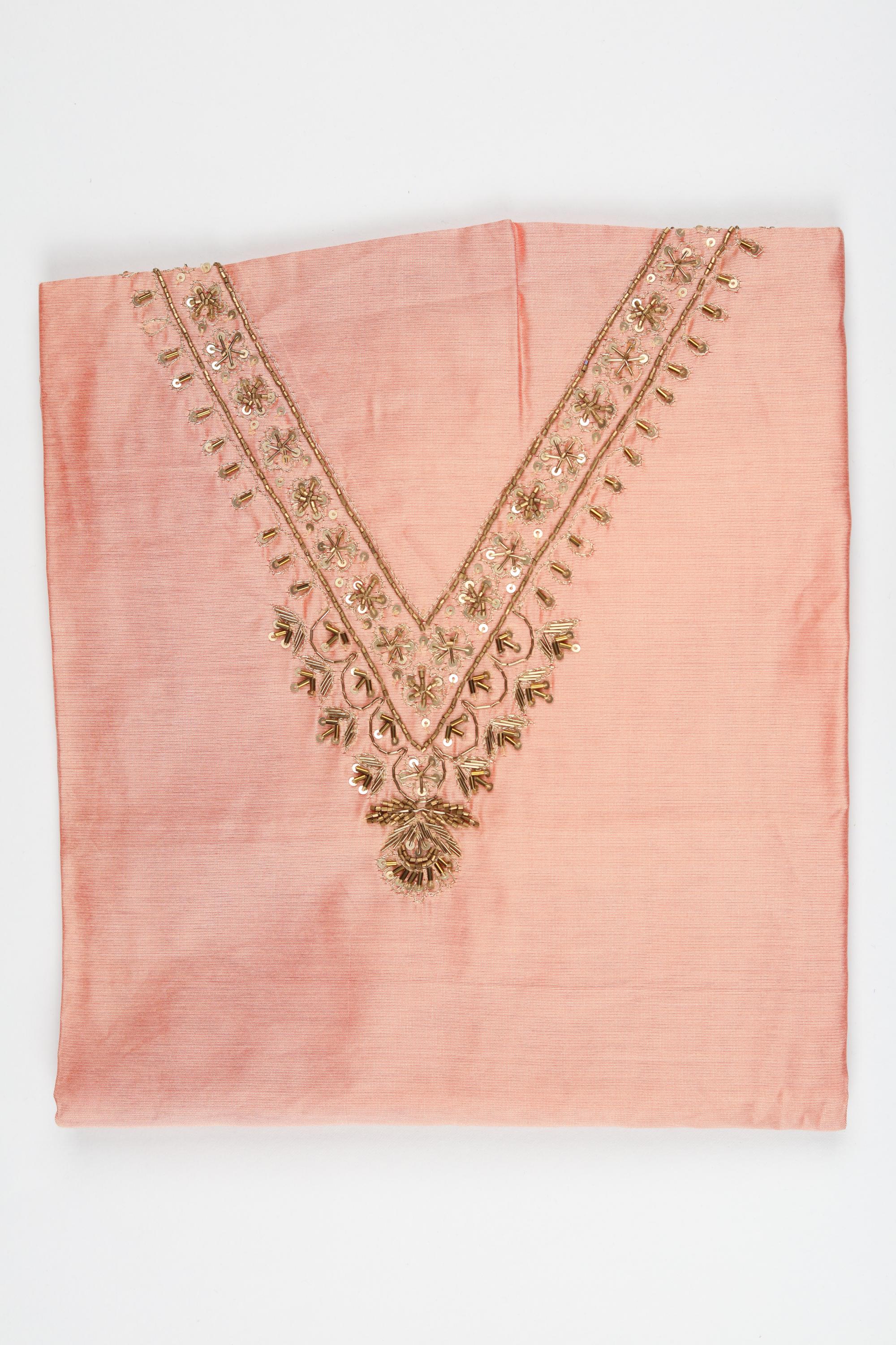 Cotton Silk 3 Piece Unstitched Set -188