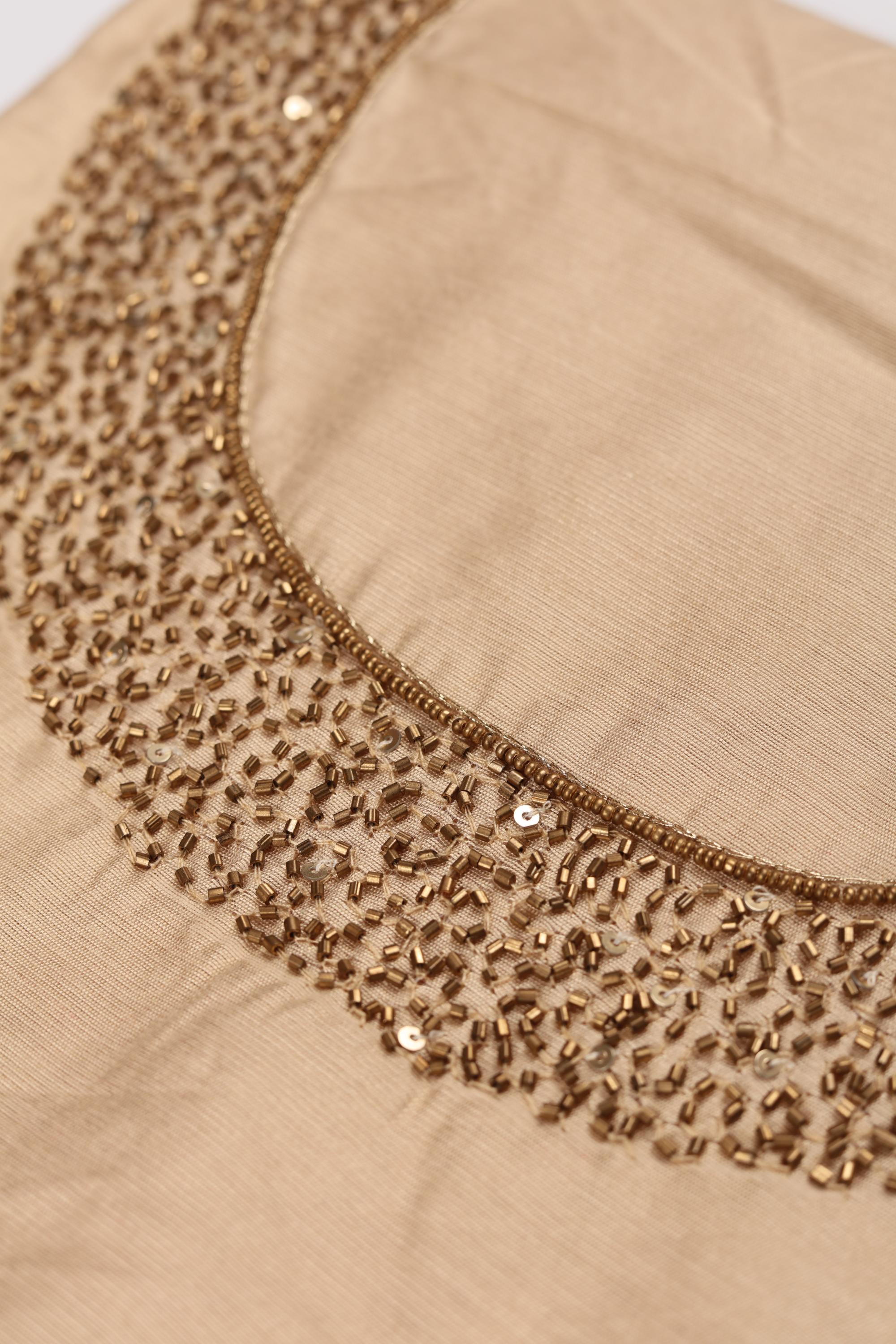 Cotton Silk 3 Piece Unstitched Set -192