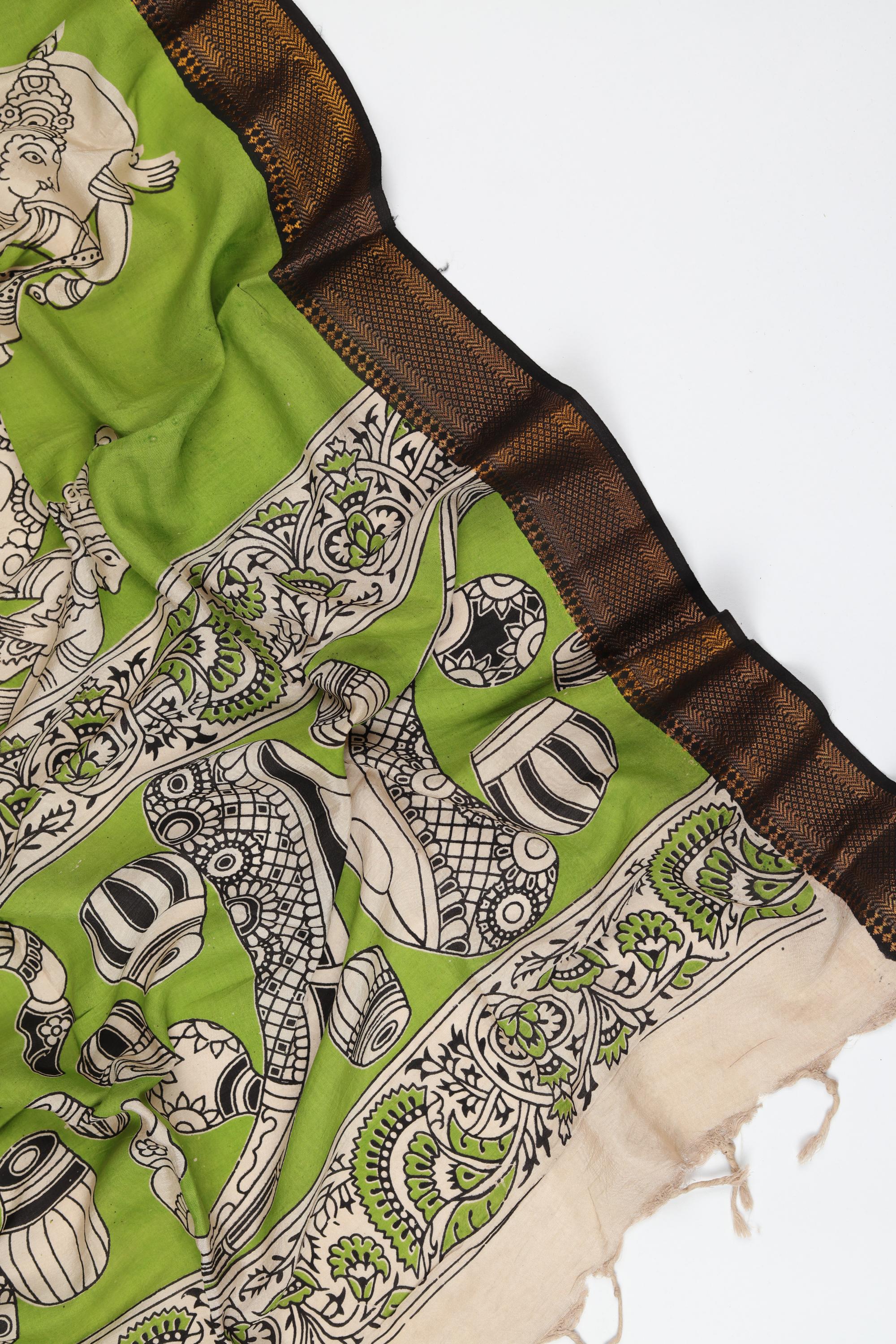 Cotton Silk 3 Piece Unstitched Set -192