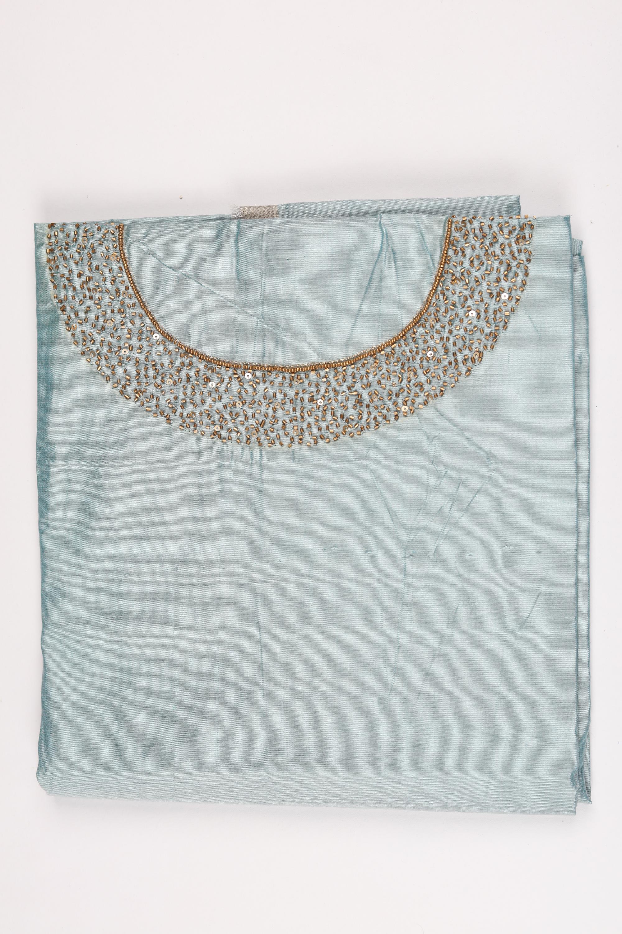Cotton Silk 3 Piece Unstitched Set -194