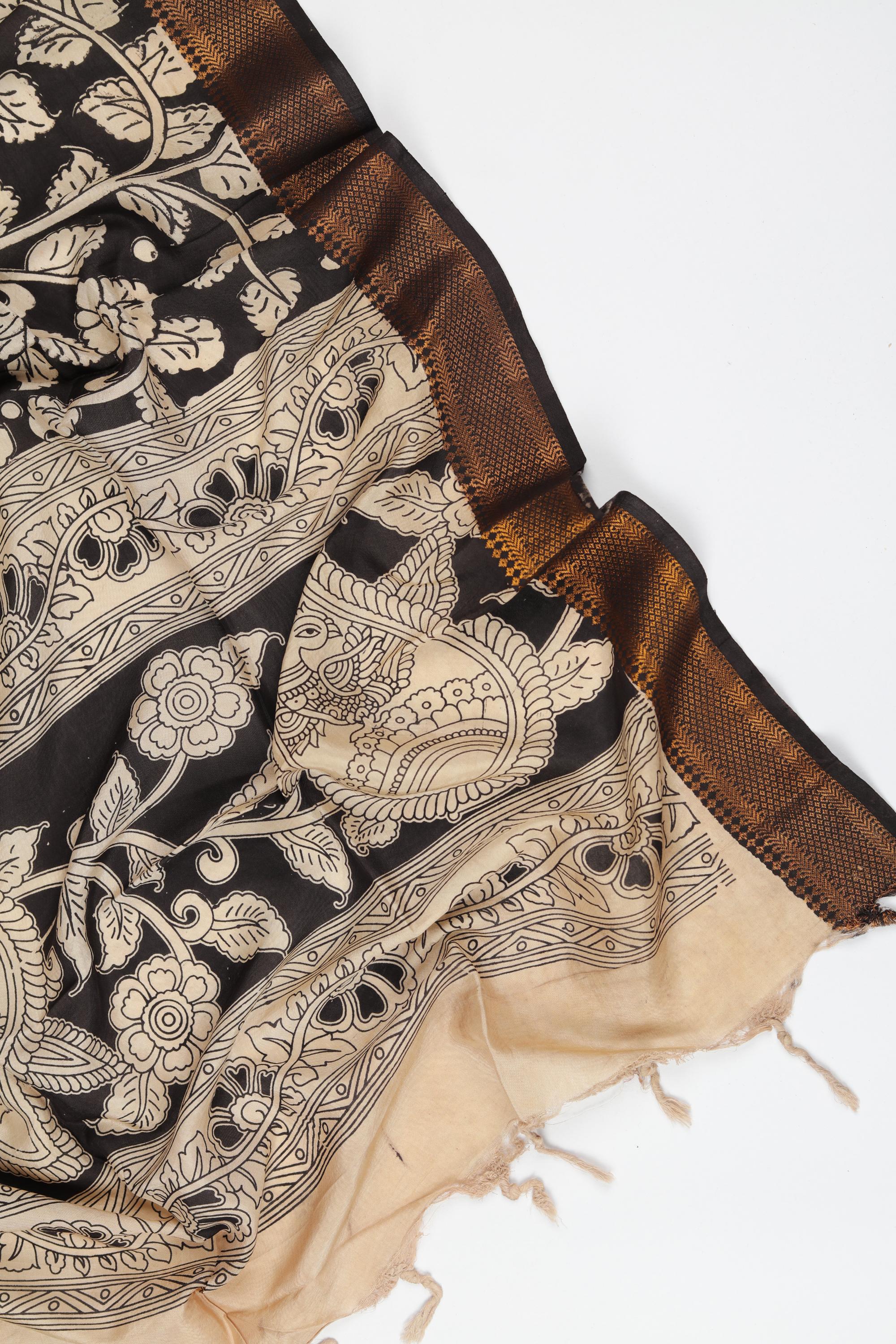 Cotton Silk 3 Piece Unstitched Set -195
