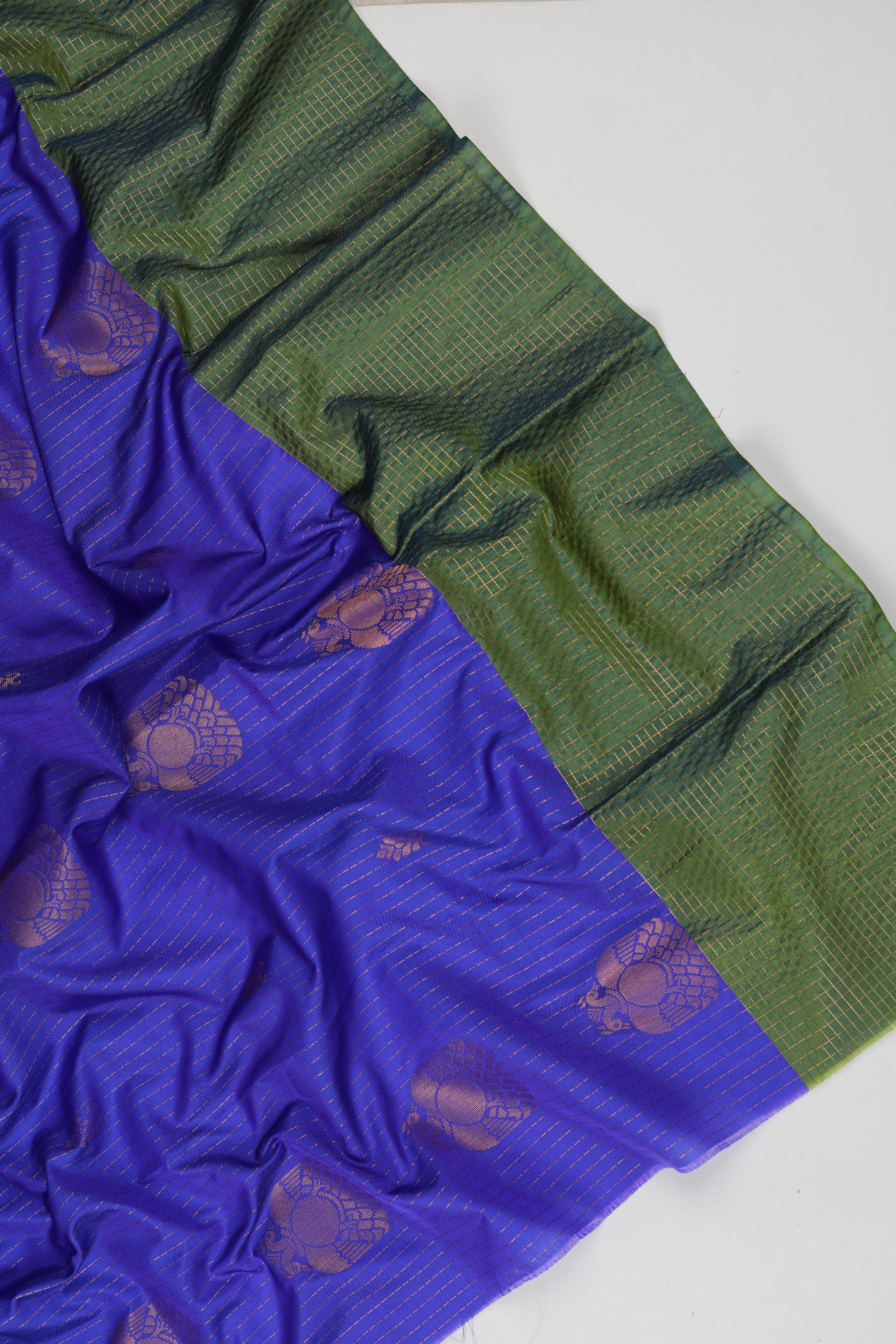 Pure Silk 2 Piece Unstitched Kurta & Dupatta Set – Traditional Design-002