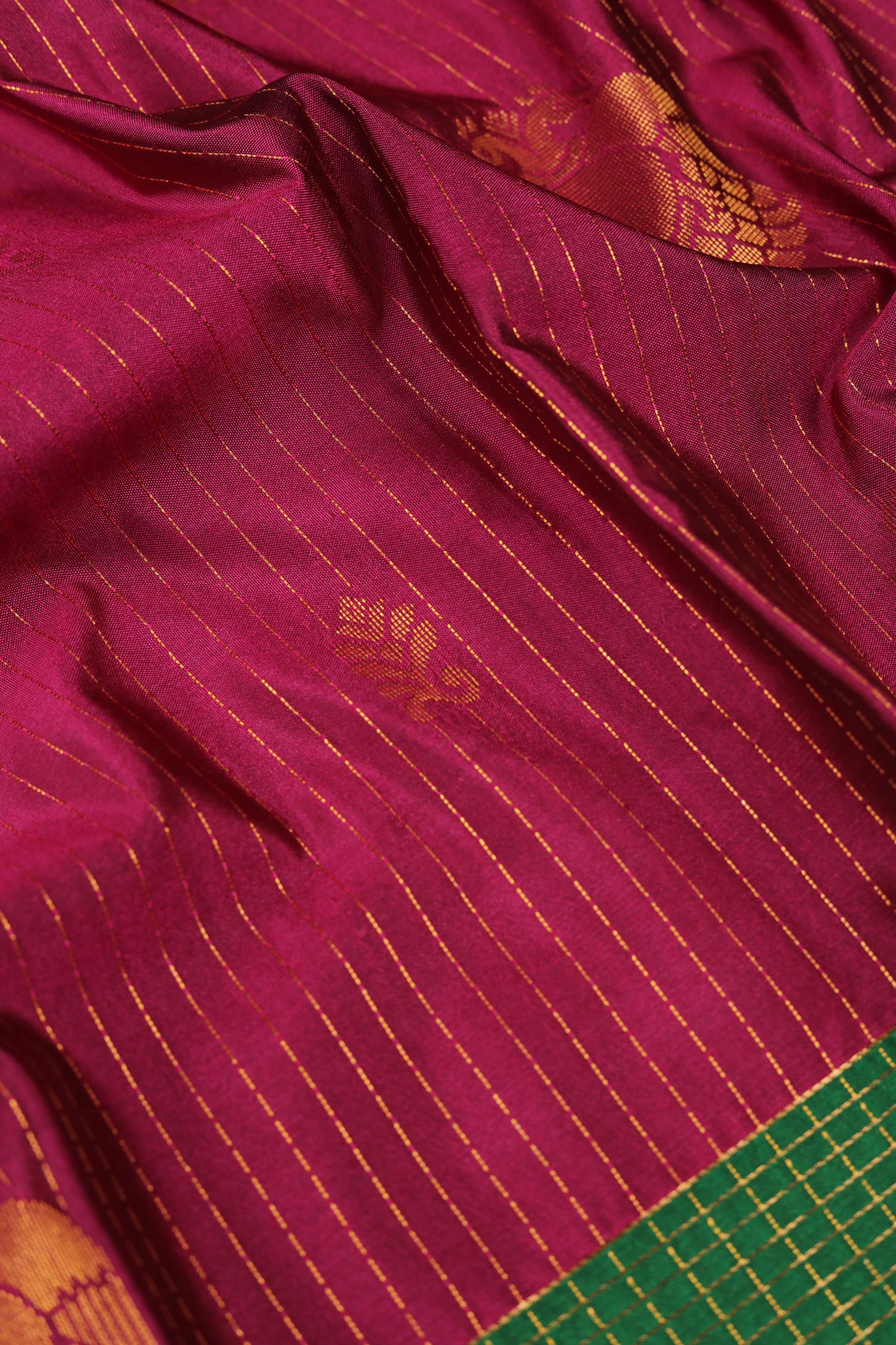 Pure Silk 2 Piece Unstitched Kurta & Dupatta Set – Traditional Design-001
