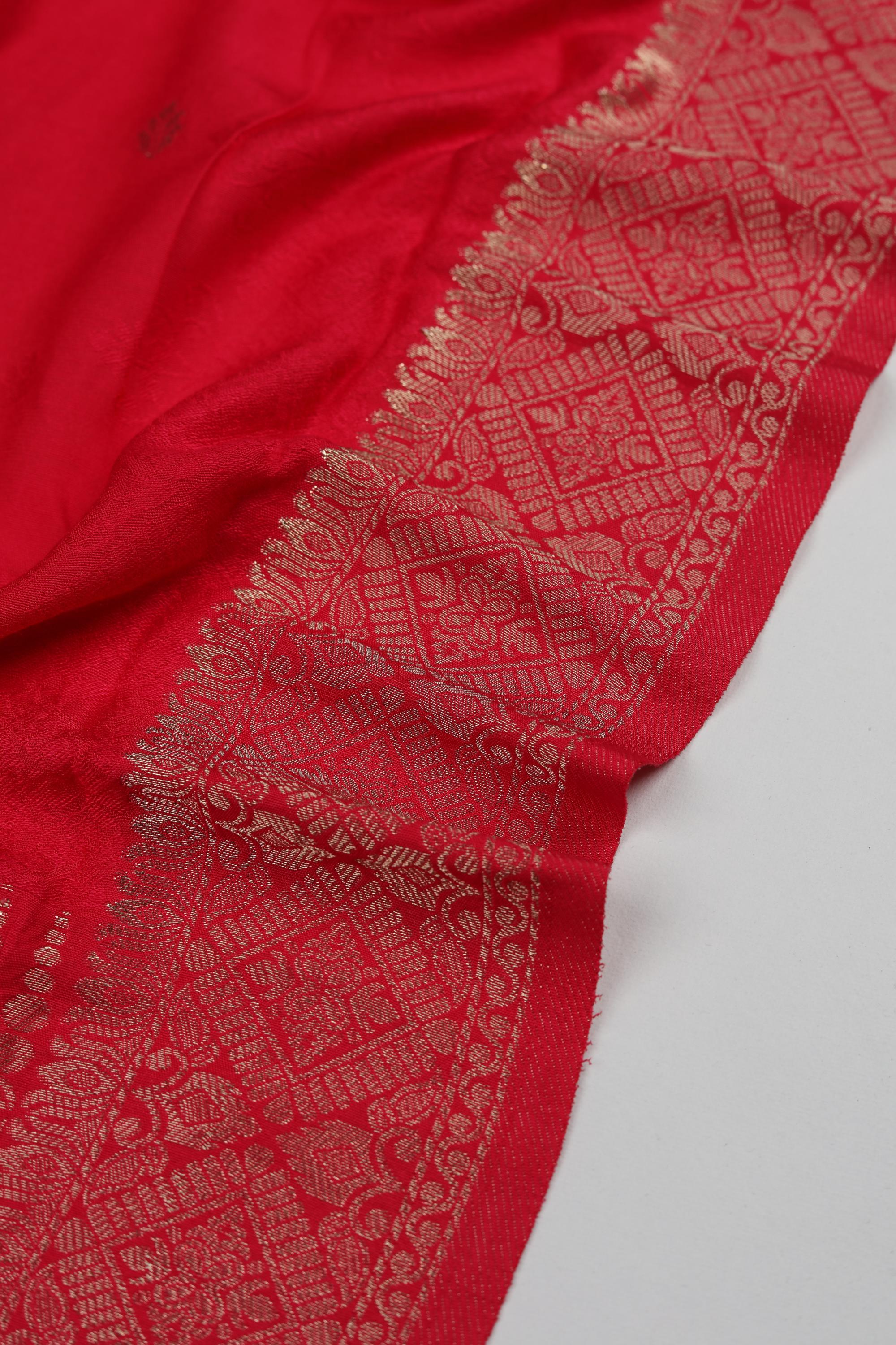 Cotton Silk 3 Piece Unstitched Set -216