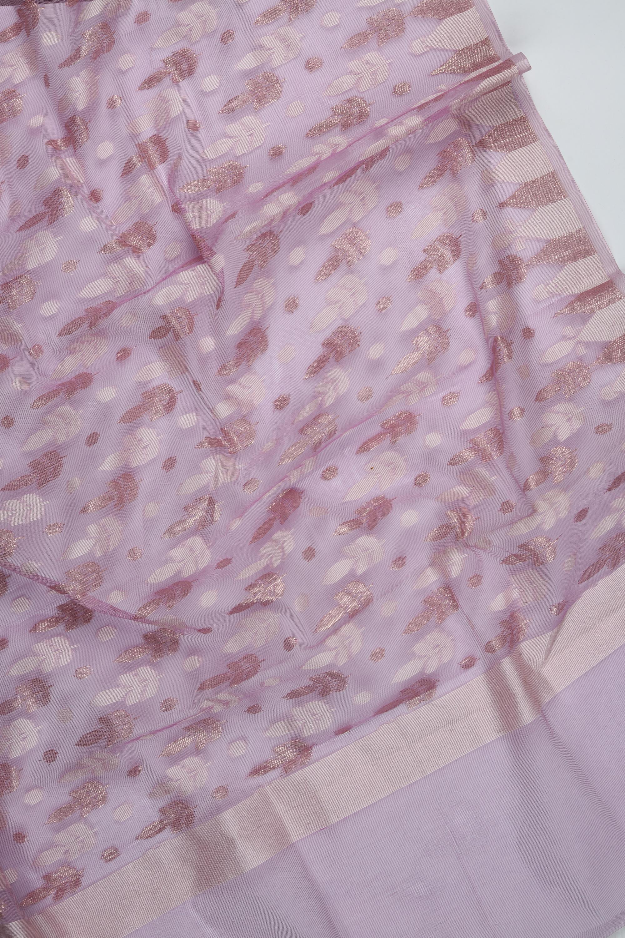 Cotton Silk 3 Piece Unstitched Set -222