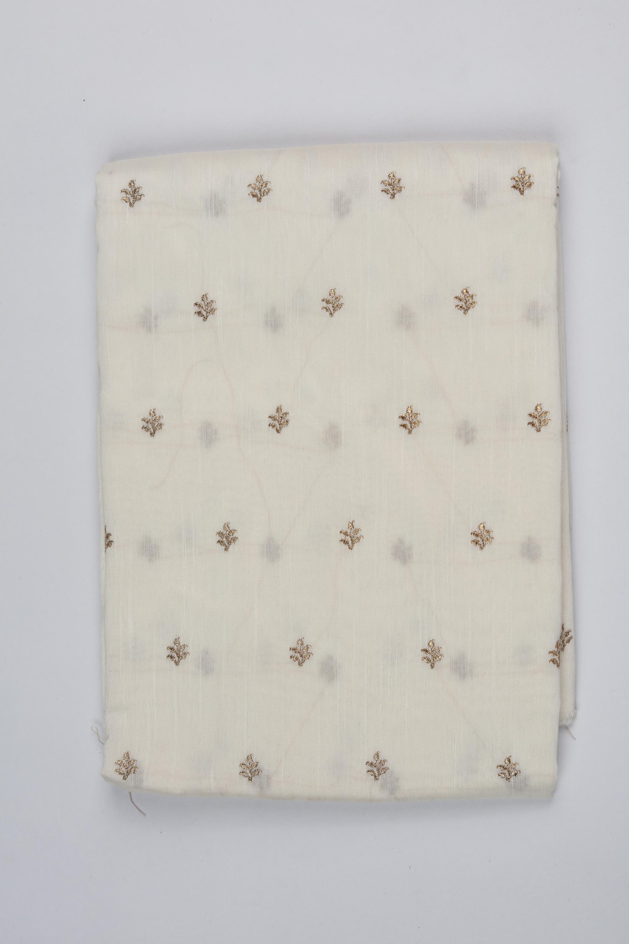 Cotton Silk 3 Piece Unstitched Set -223