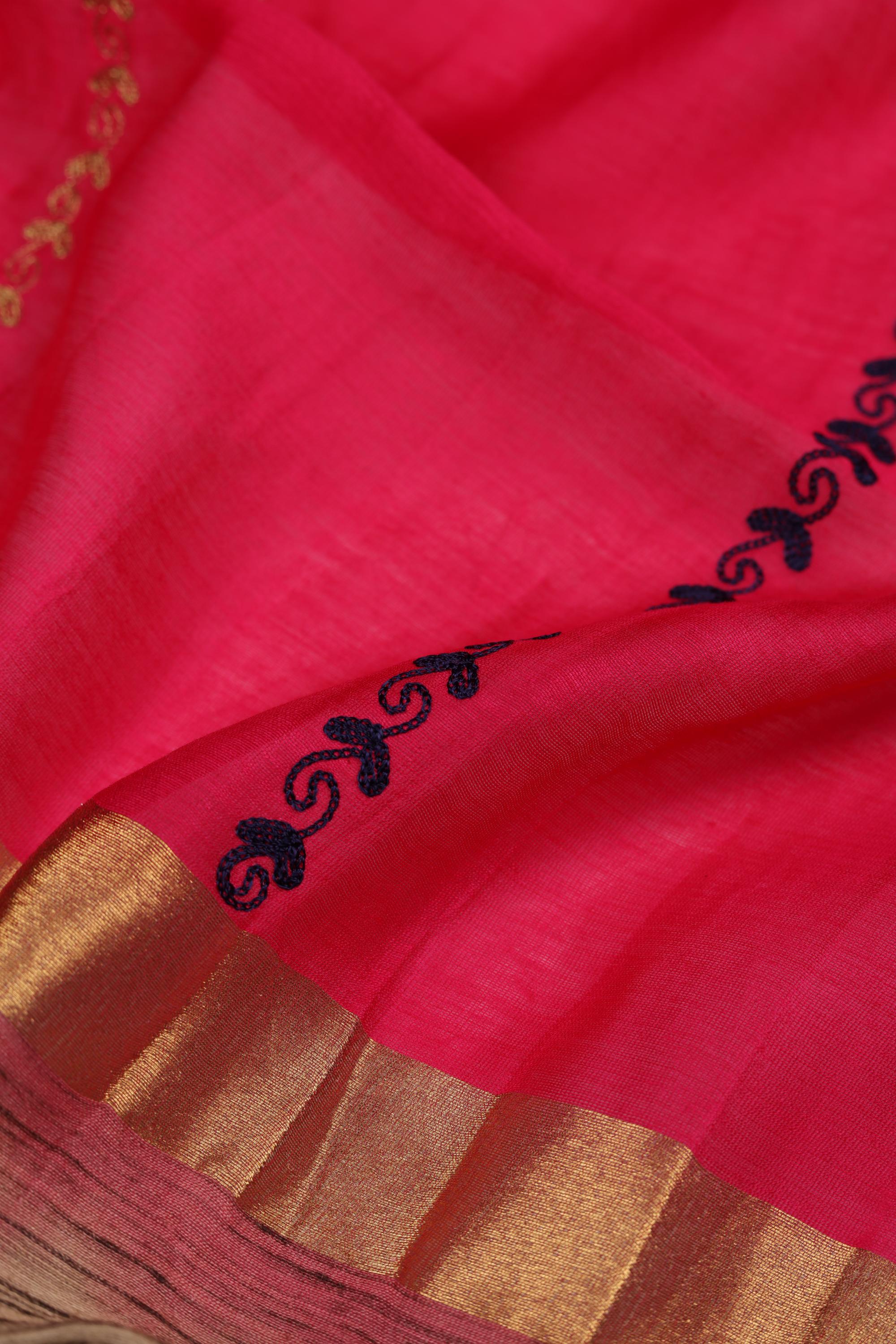 Cotton Silk 3 Piece Unstitched Set -225
