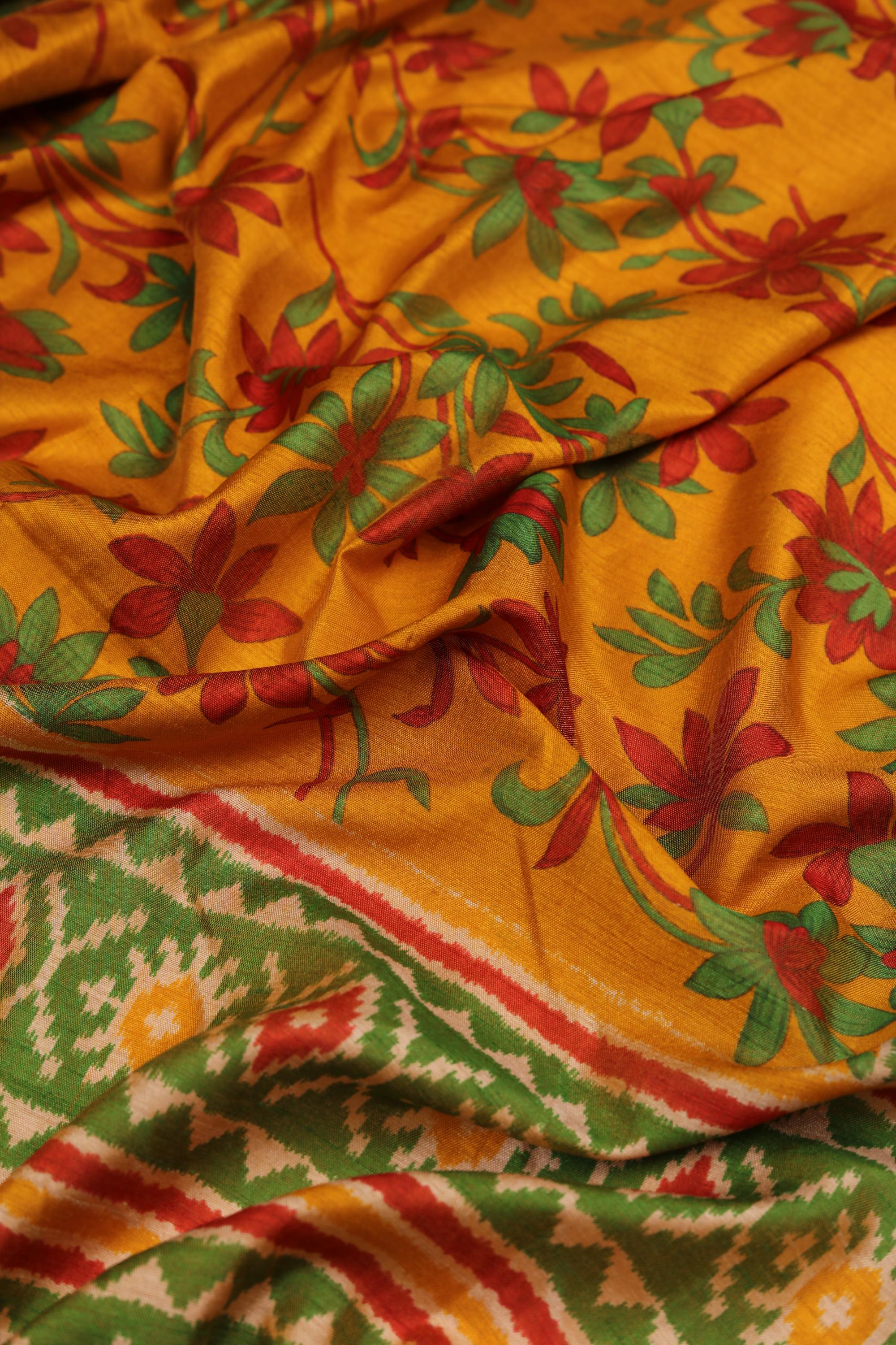 Cotton Silk 3 Piece Unstitched Set -226