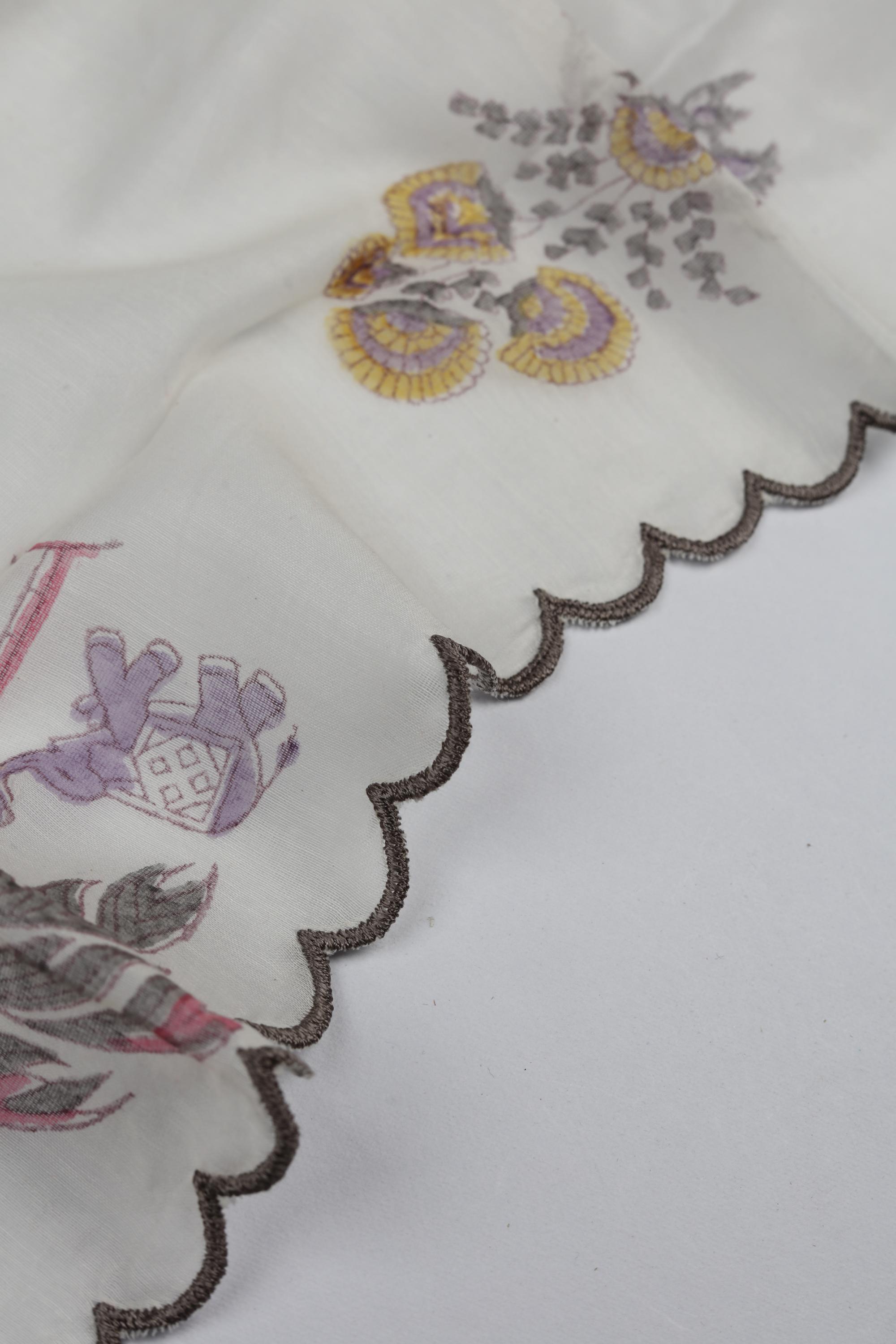 Cotton Silk 3 Piece Unstitched Set -227
