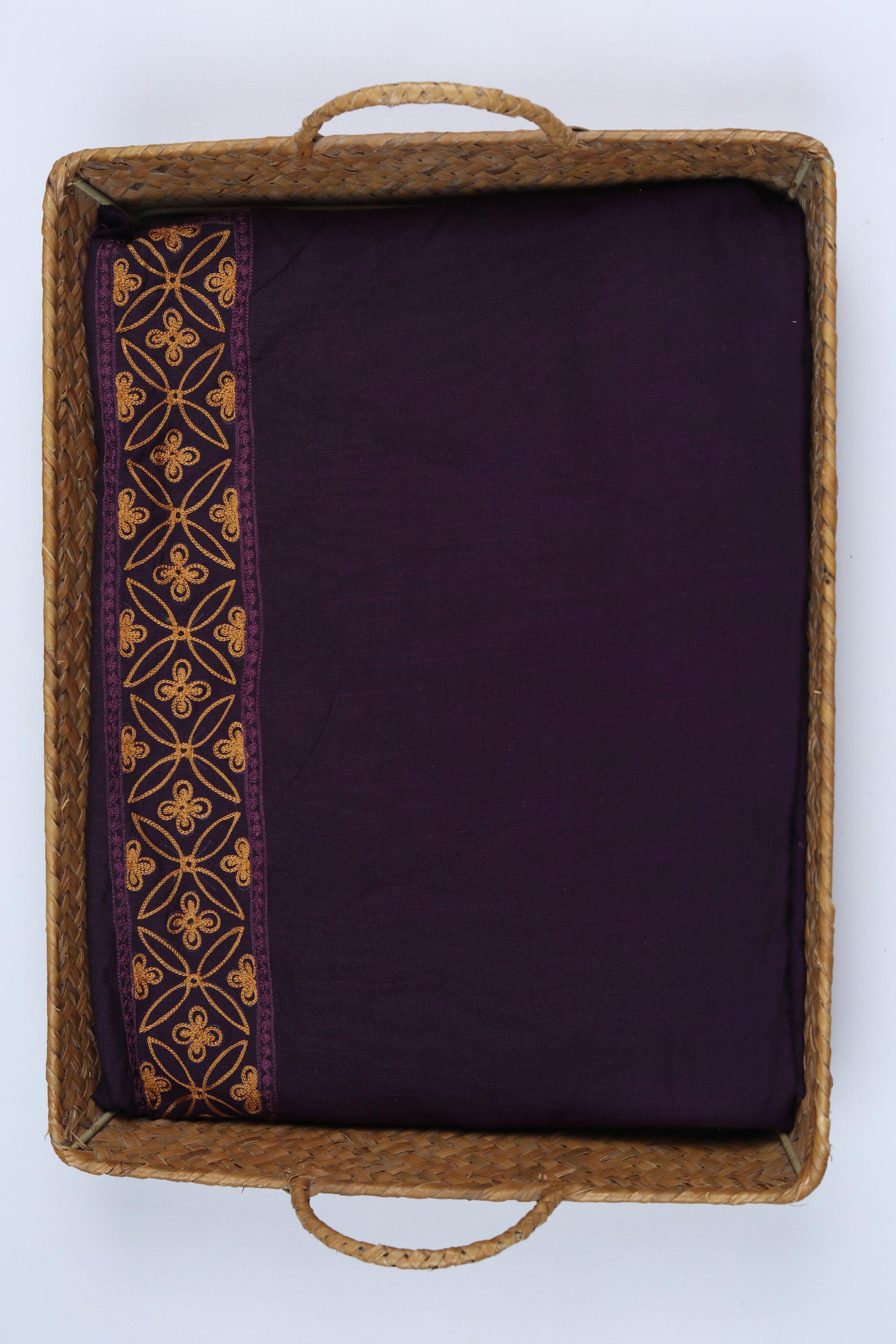 Cotton 2 Piece Unstitched Kurta & Bttom Set – Traditional Design-031