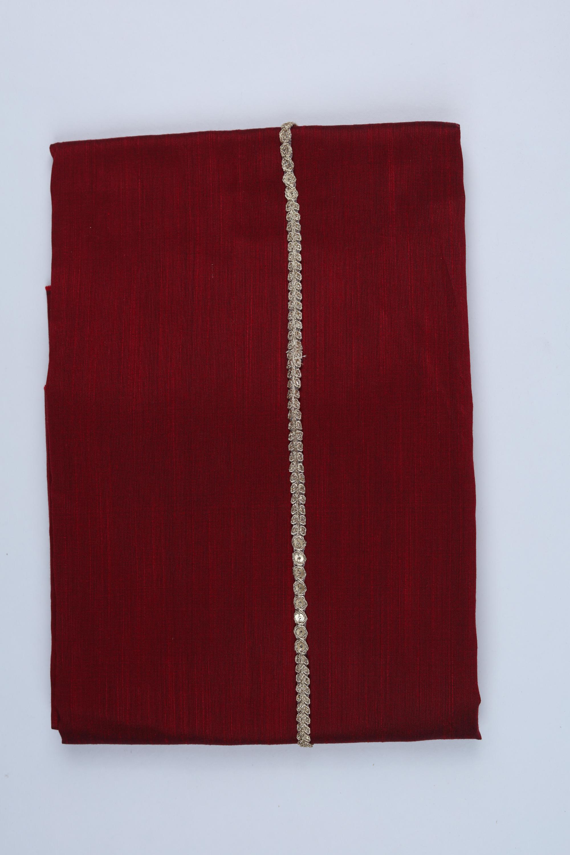 Cotton Silk 3 Piece Unstitched Set -236