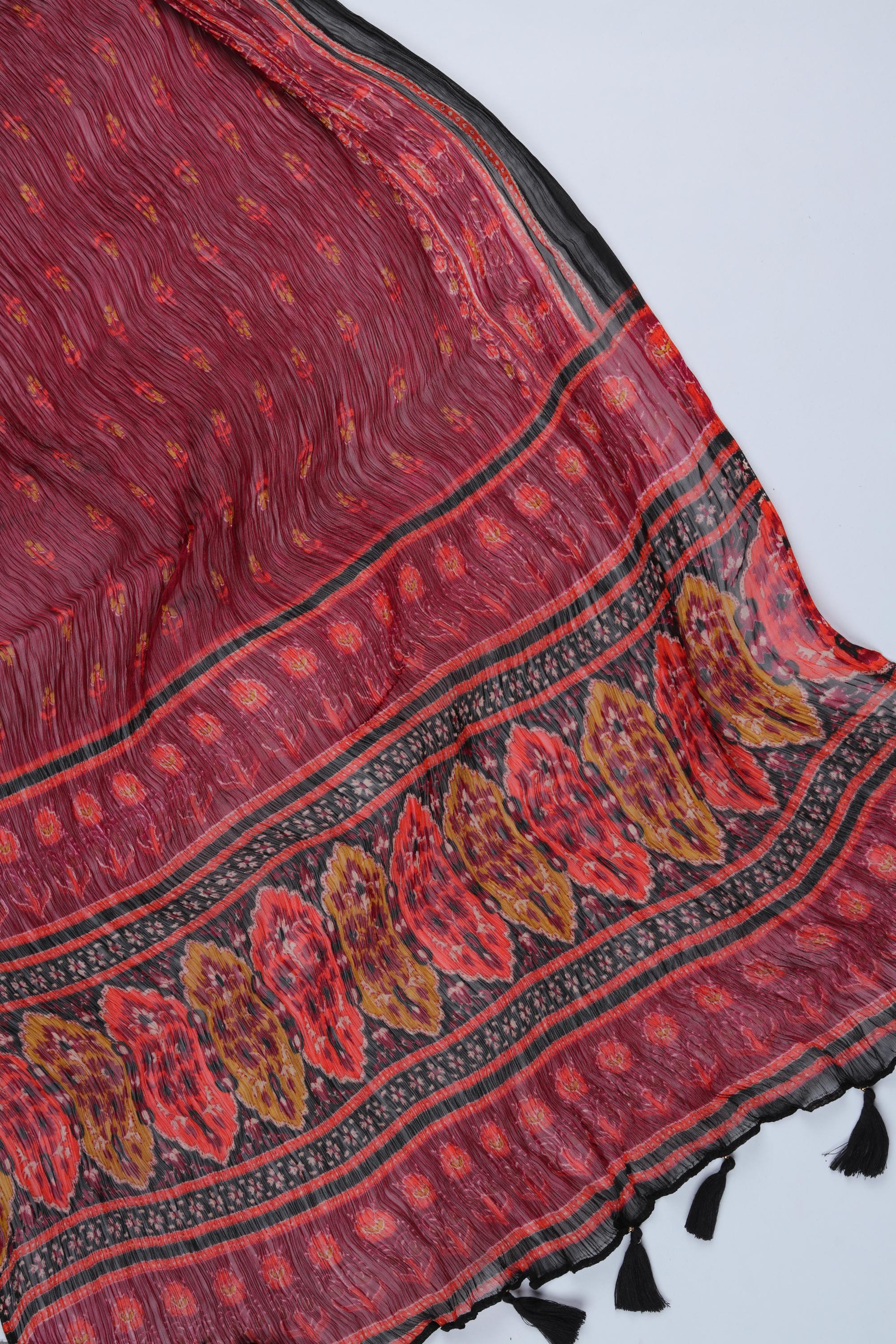 Cotton Silk 3 Piece Unstitched Set -239