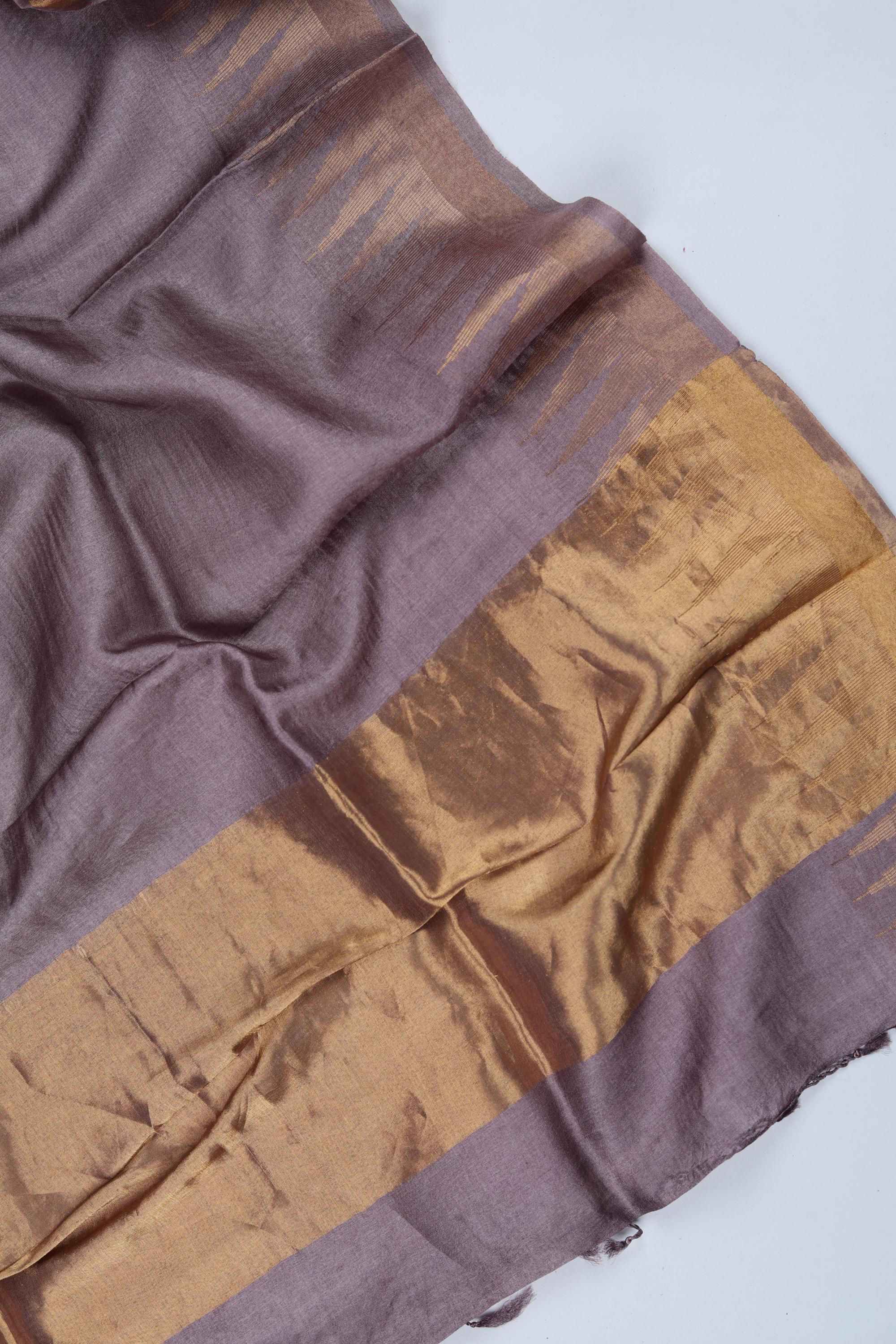 Tussar Silk 3 Piece Unstitched Set -249