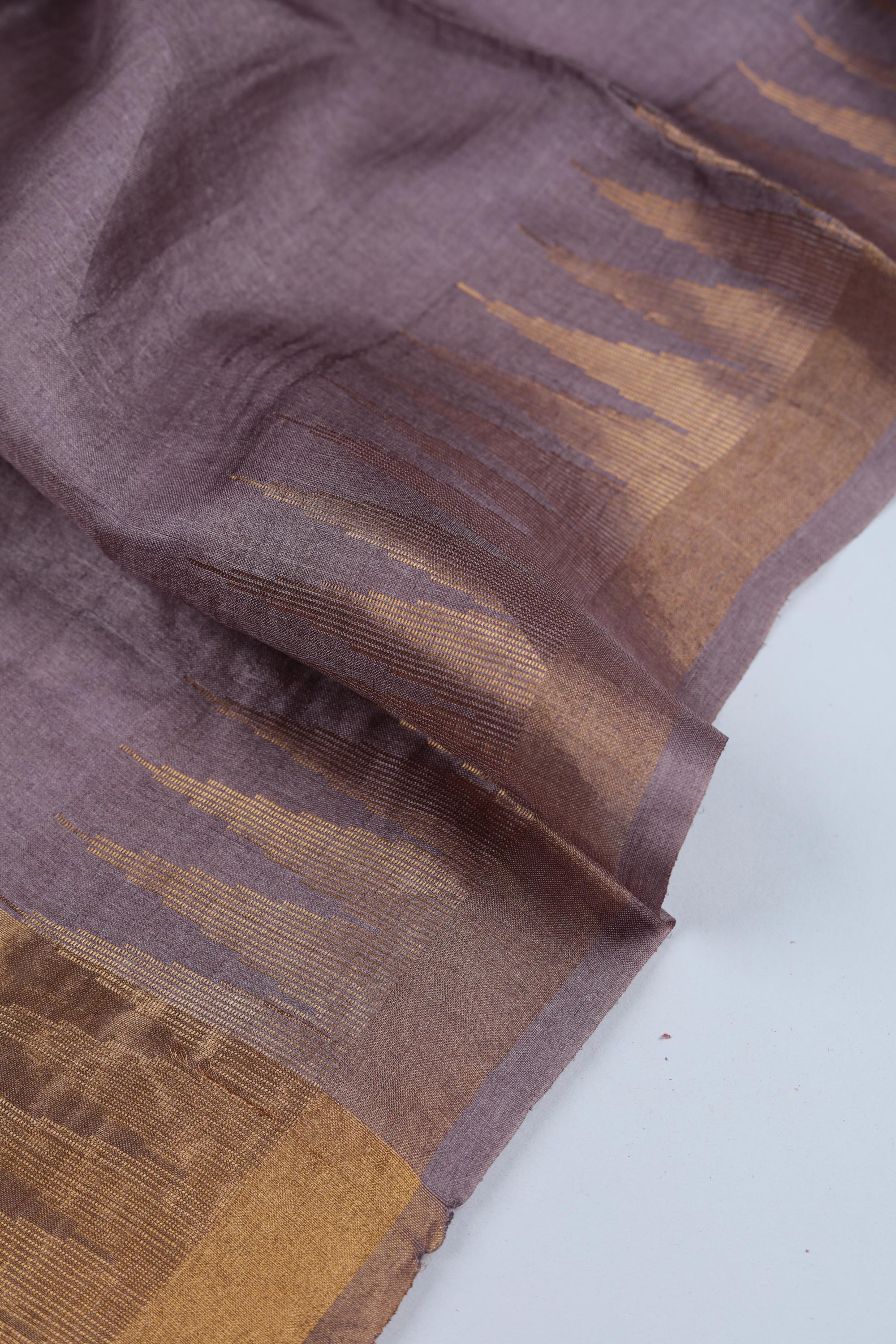 Tussar Silk 3 Piece Unstitched Set -249