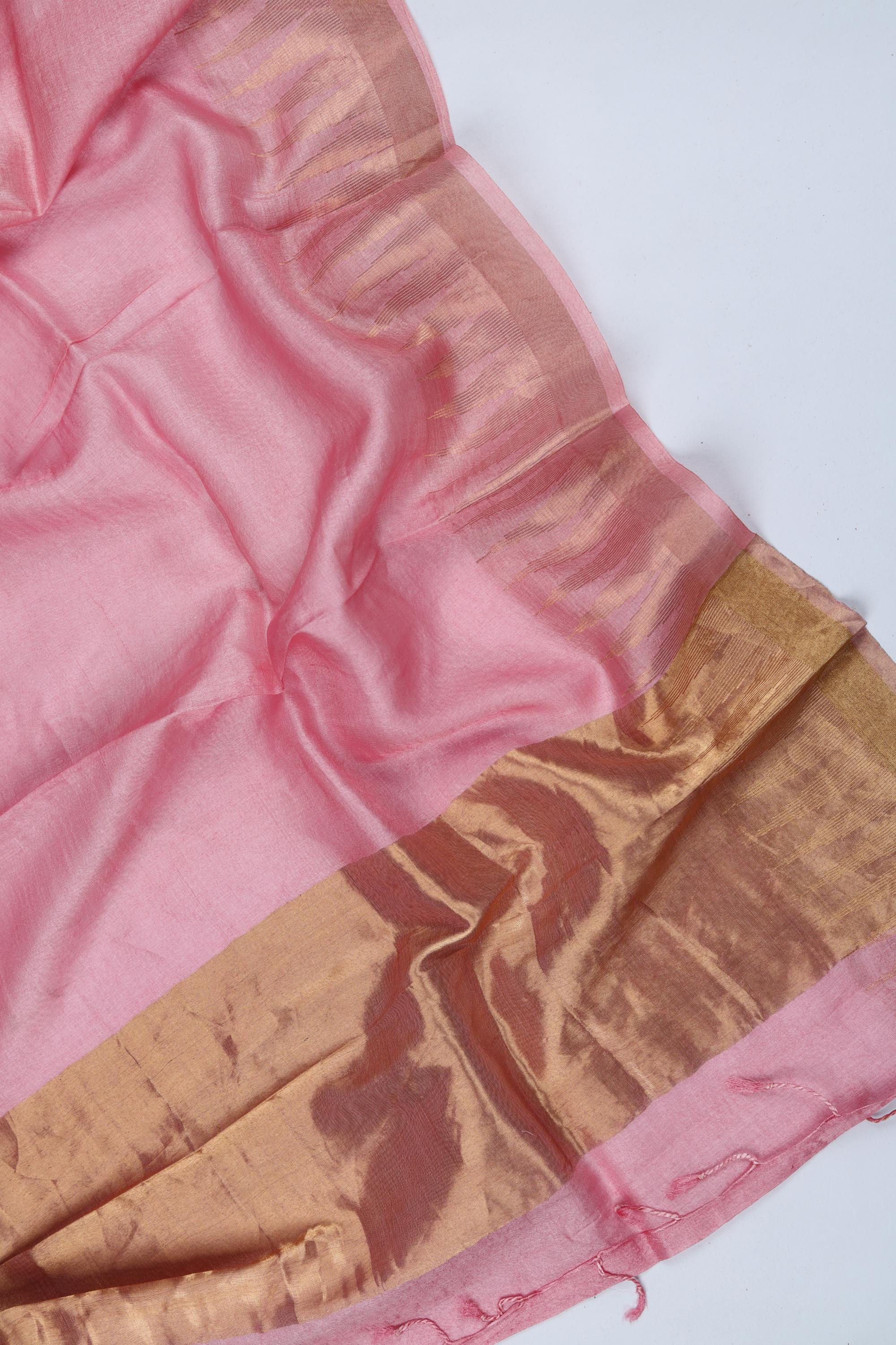 Tussar Silk 3 Piece Unstitched Set -252
