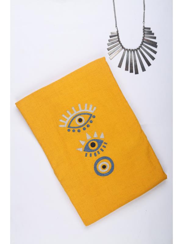 Gawaksh Signature - Yellow Kurta Fabric