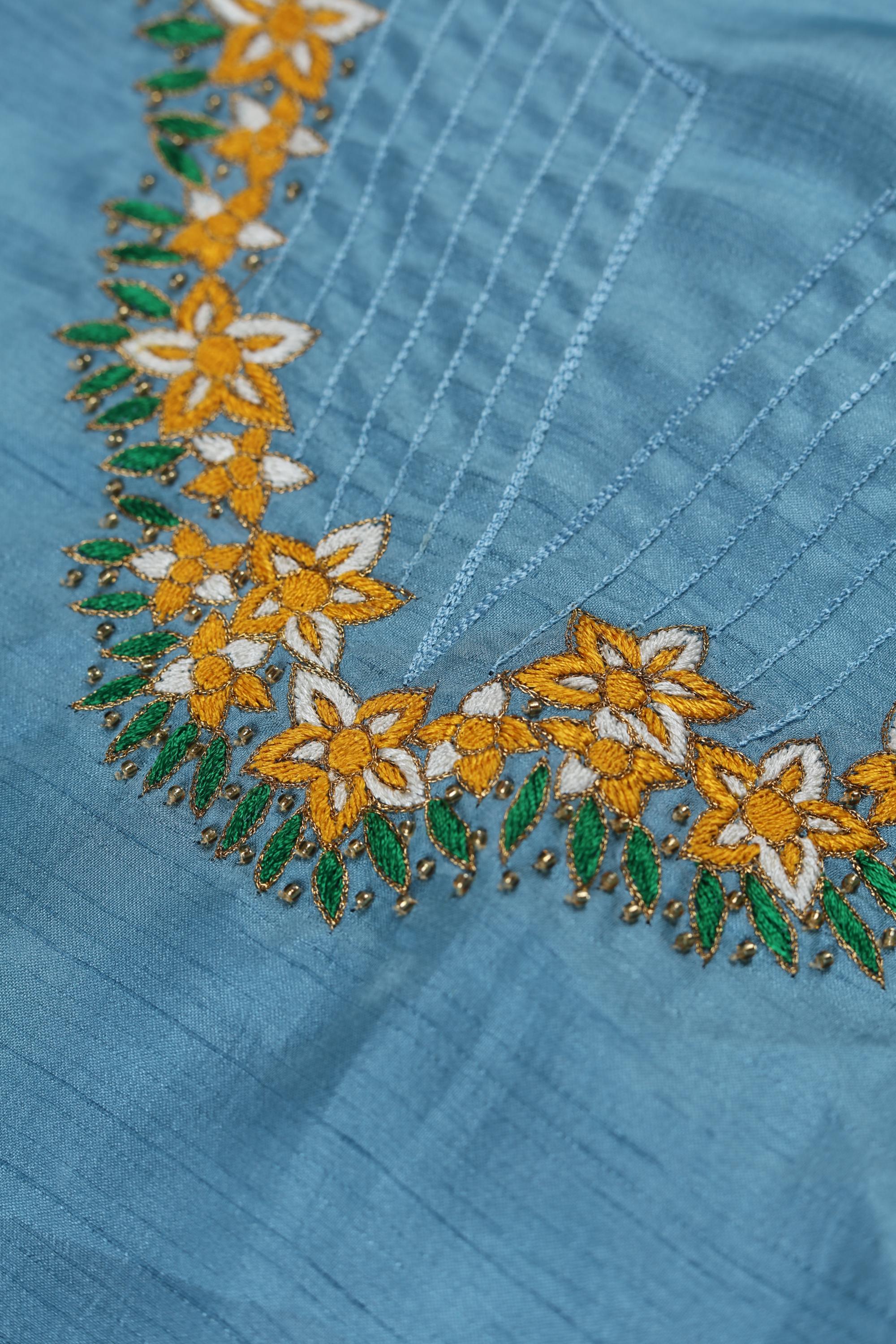 Nysa Silk 2 Piece Unstitched Kurta & Dupatta Set – Elegant Ethnic Design-137