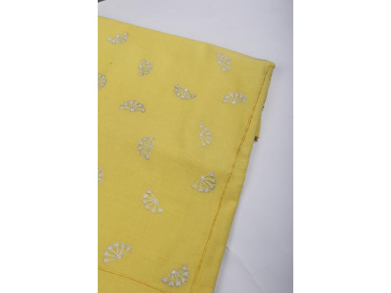 Yellow Kurta Fabric