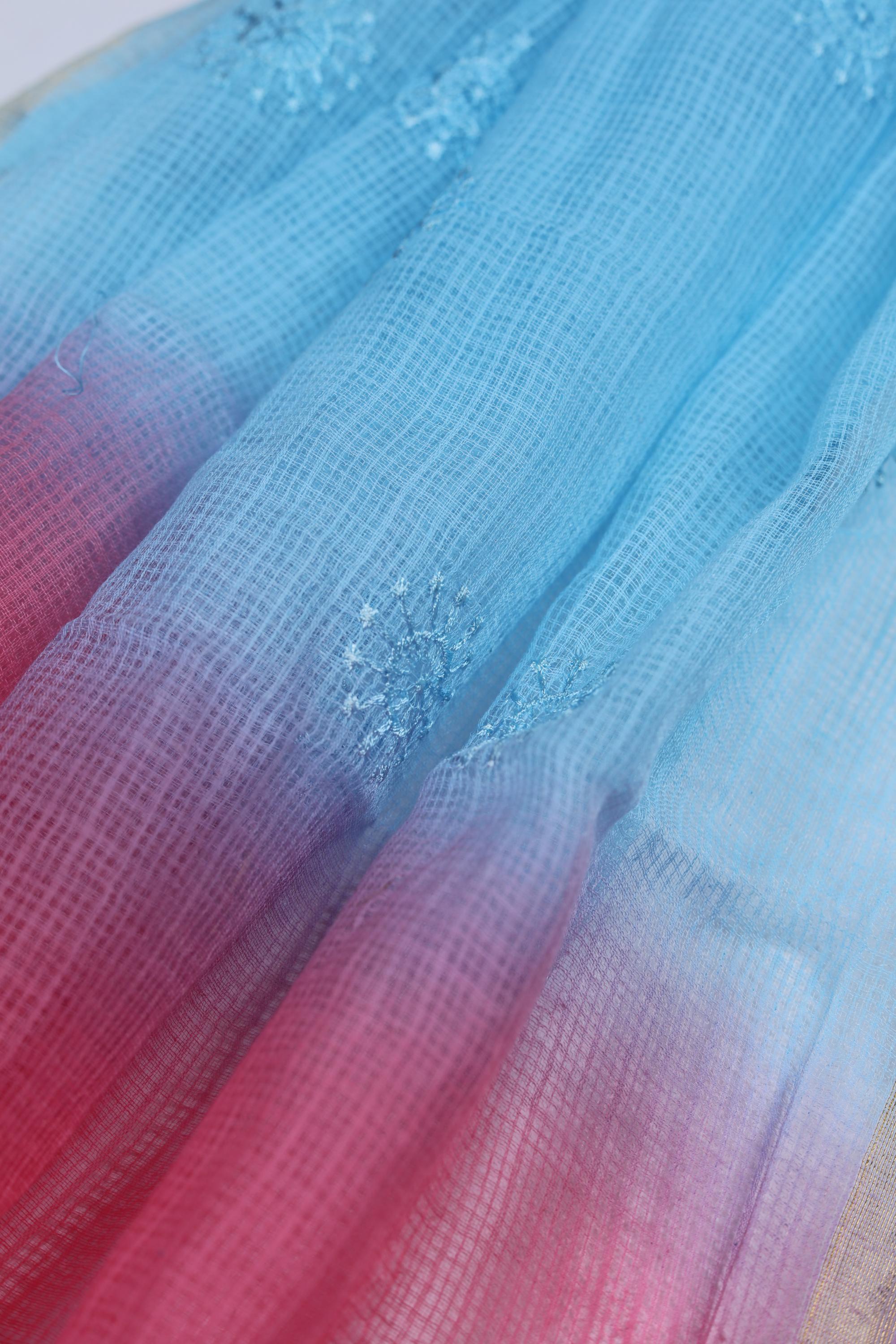 Linen 2 Piece Unstitched Kurta & Dupatta Set – Elegant Ethnic Design-140